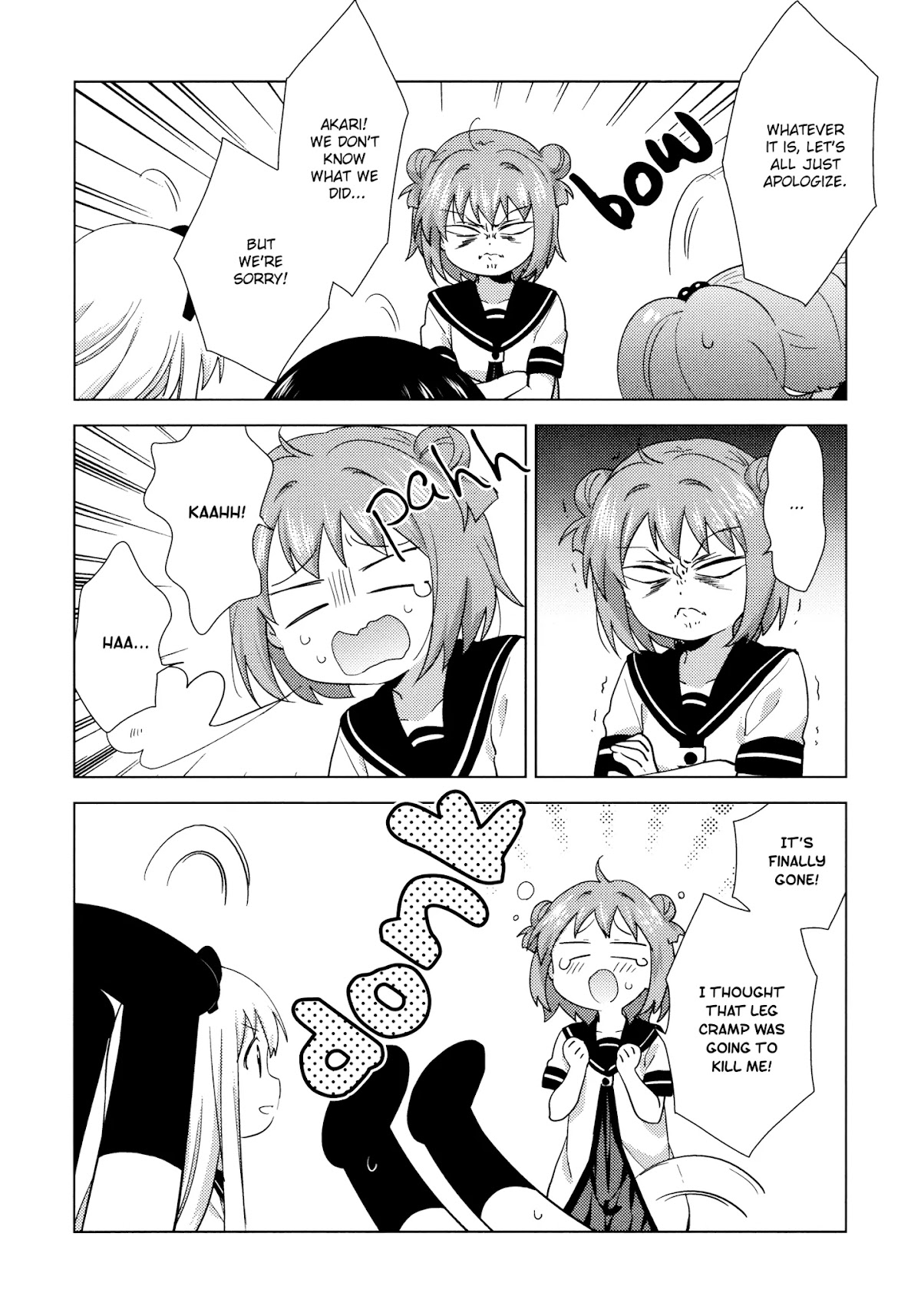 Yuru Yuri Chapter 141 page 12 - Chapter 141: Are You Mad At Me?