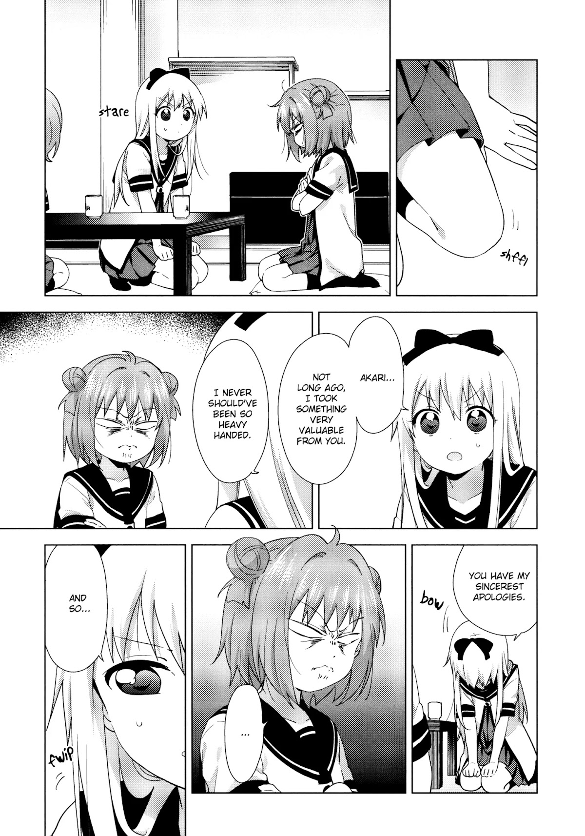 Yuru Yuri Chapter 141 page 5 - Chapter 141: Are You Mad At Me?