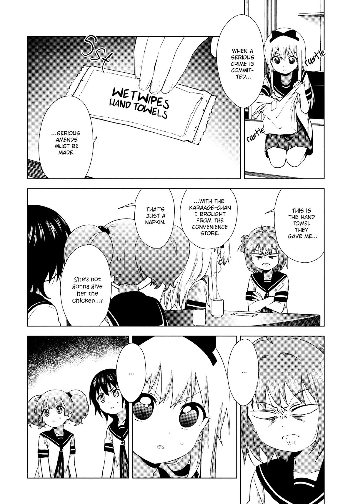 Yuru Yuri Chapter 141 page 6 - Chapter 141: Are You Mad At Me?