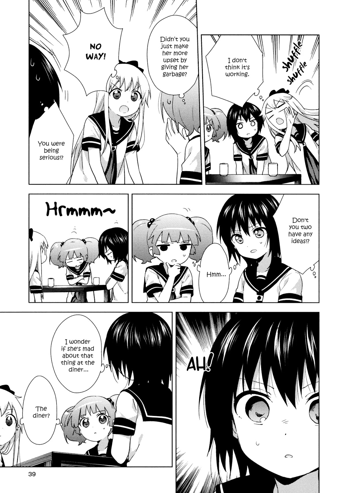 Yuru Yuri Chapter 141 page 7 - Chapter 141: Are You Mad At Me?