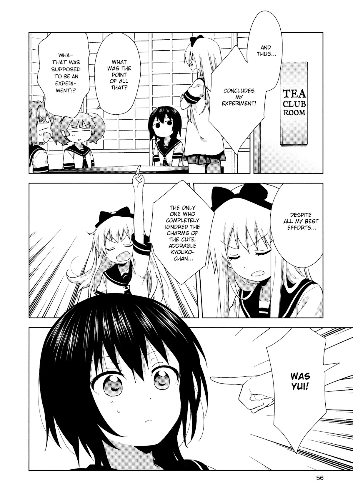 Yuru Yuri Chapter 142 page 10 - Chapter 142: Stare...