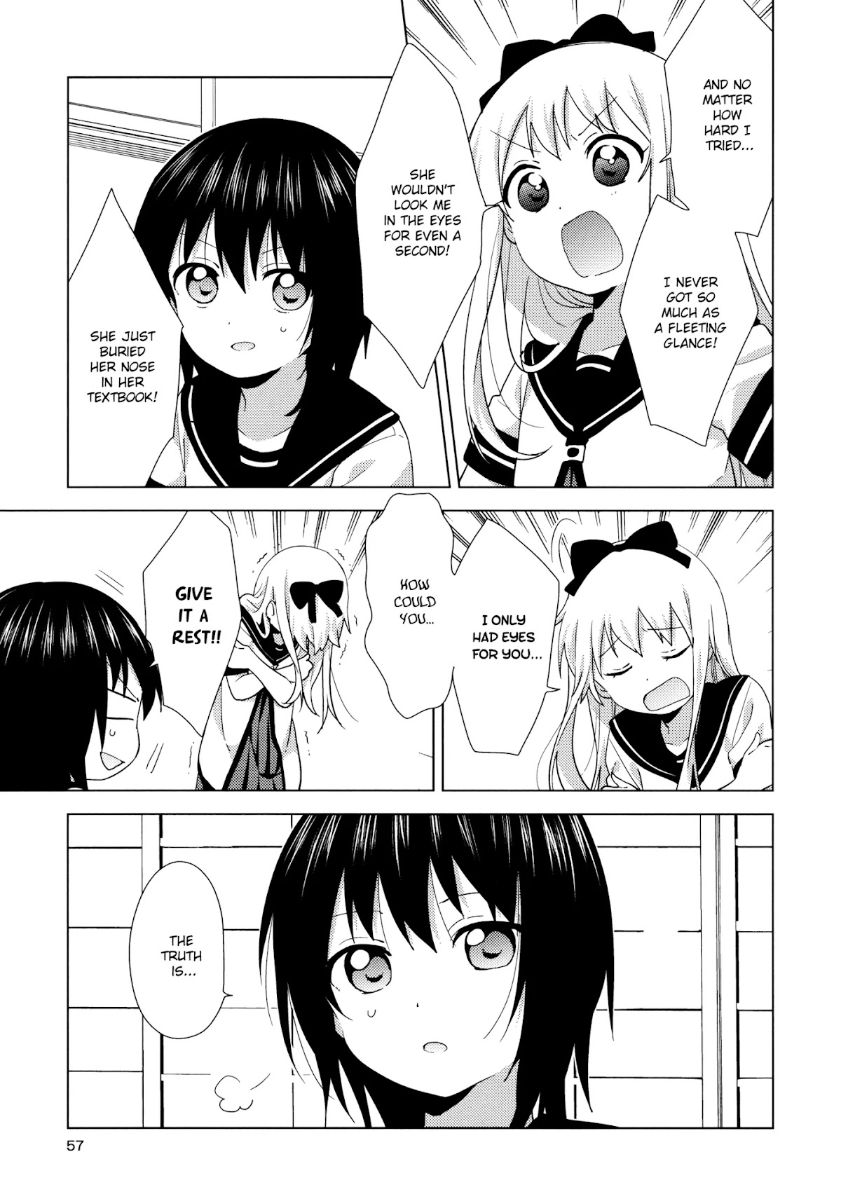 Yuru Yuri Chapter 142 page 11 - Chapter 142: Stare...