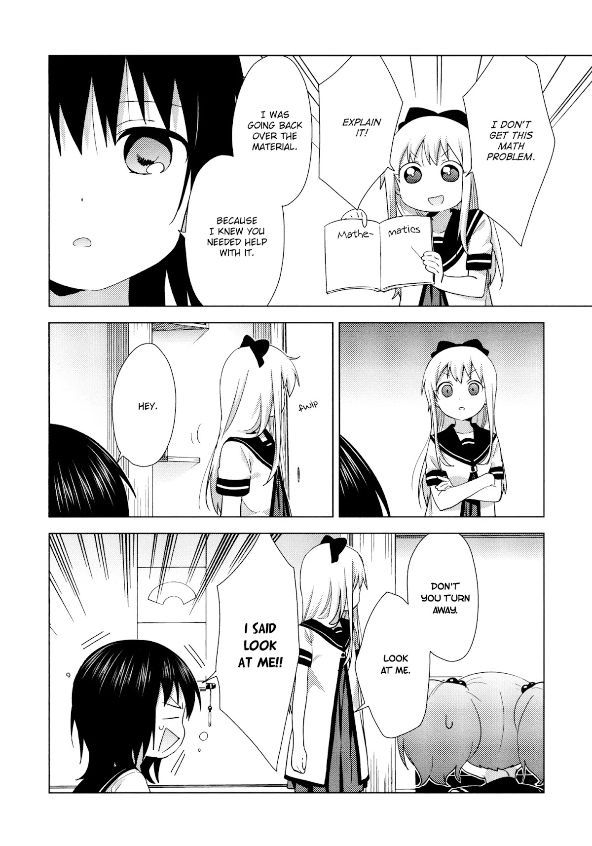 Yuru Yuri Chapter 142 page 12 - Chapter 142: Stare...