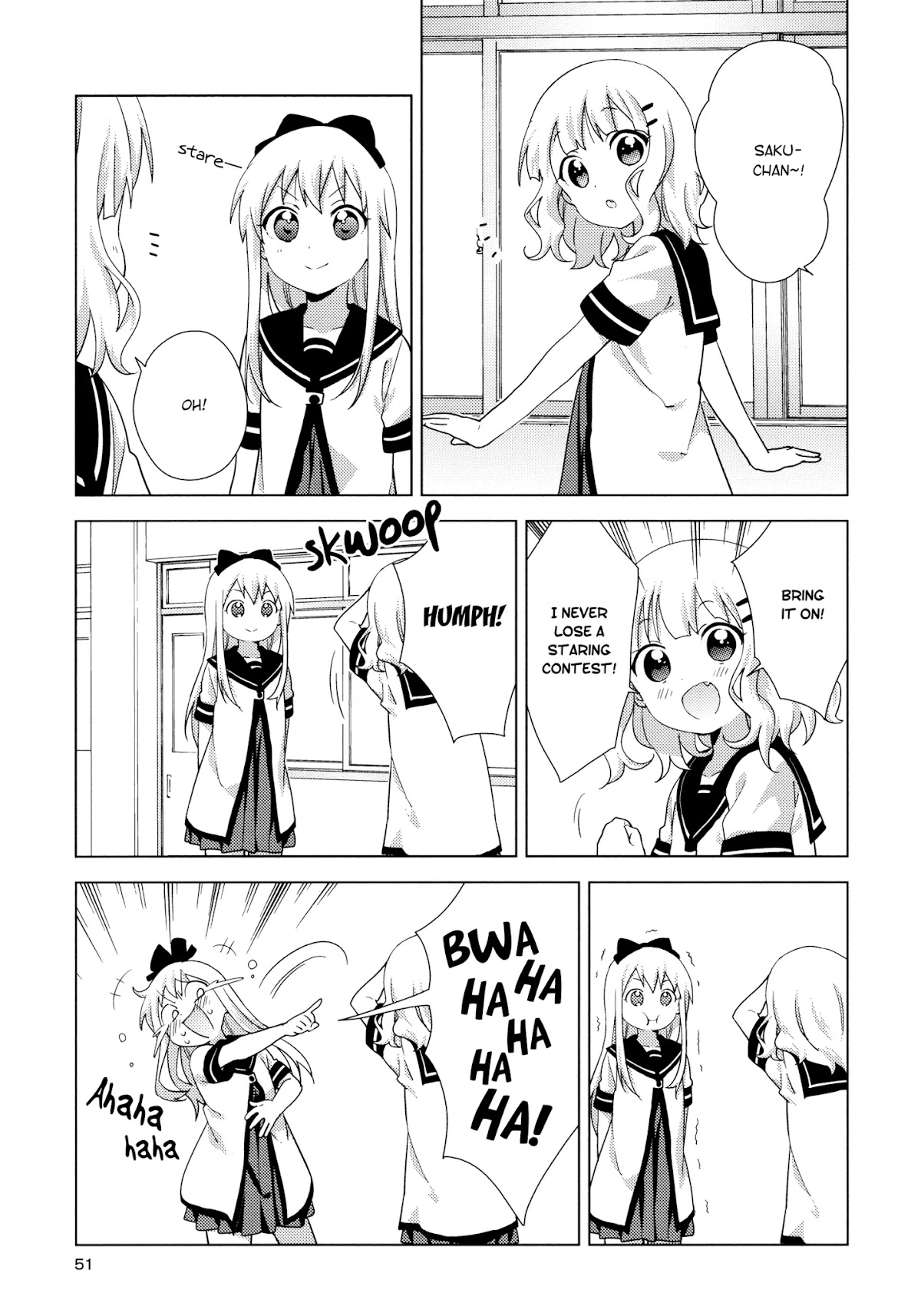 Yuru Yuri Chapter 142 page 5 - Chapter 142: Stare...