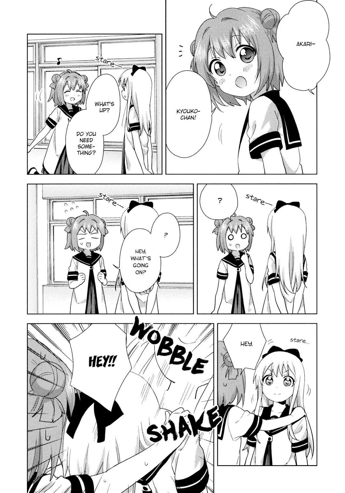 Yuru Yuri Chapter 142 page 8 - Chapter 142: Stare...
