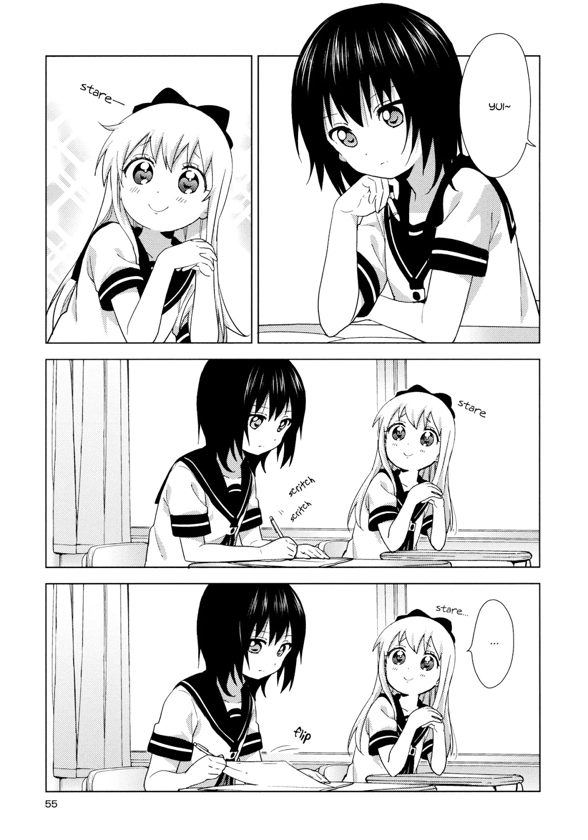 Yuru Yuri Chapter 142 page 9 - Chapter 142: Stare...