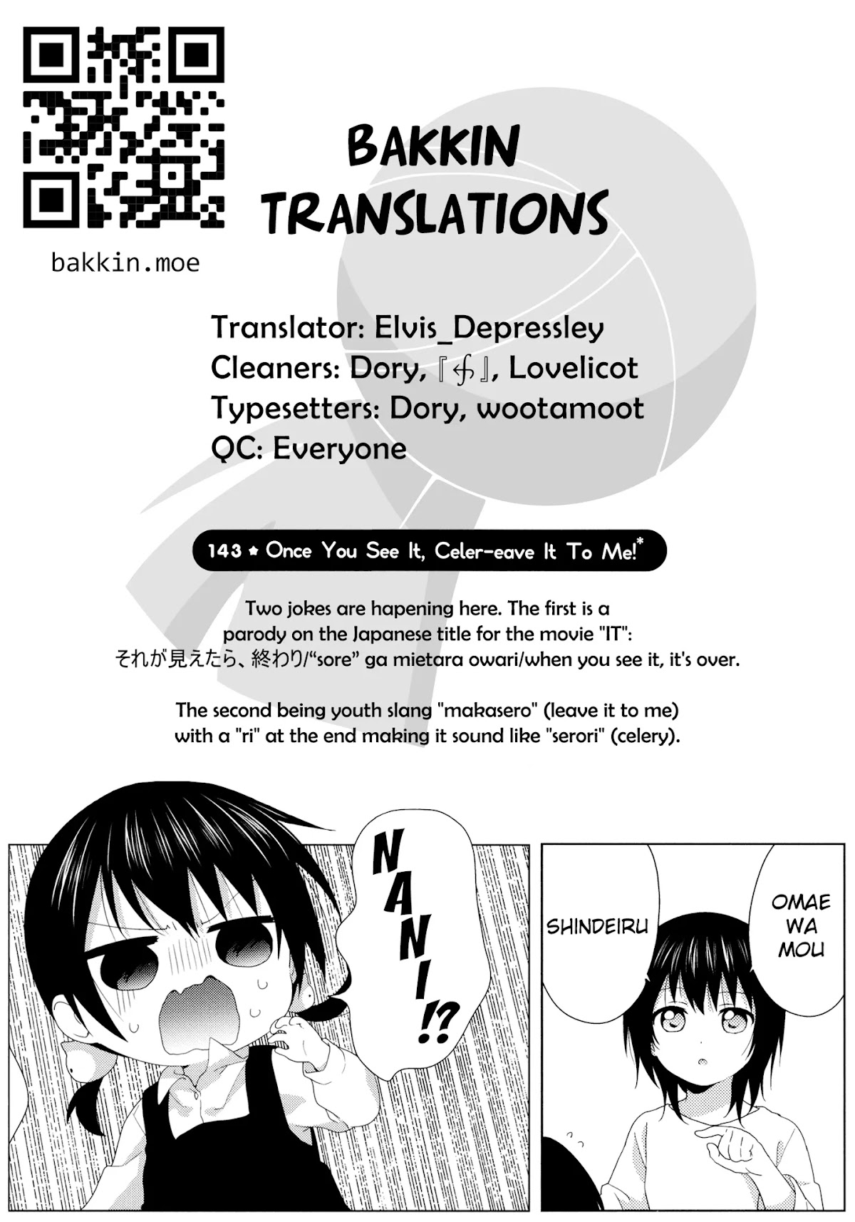 Yuru Yuri Chapter 143 page 14 - Chapter 143: Once You See It, Celer-eave It To Me!
