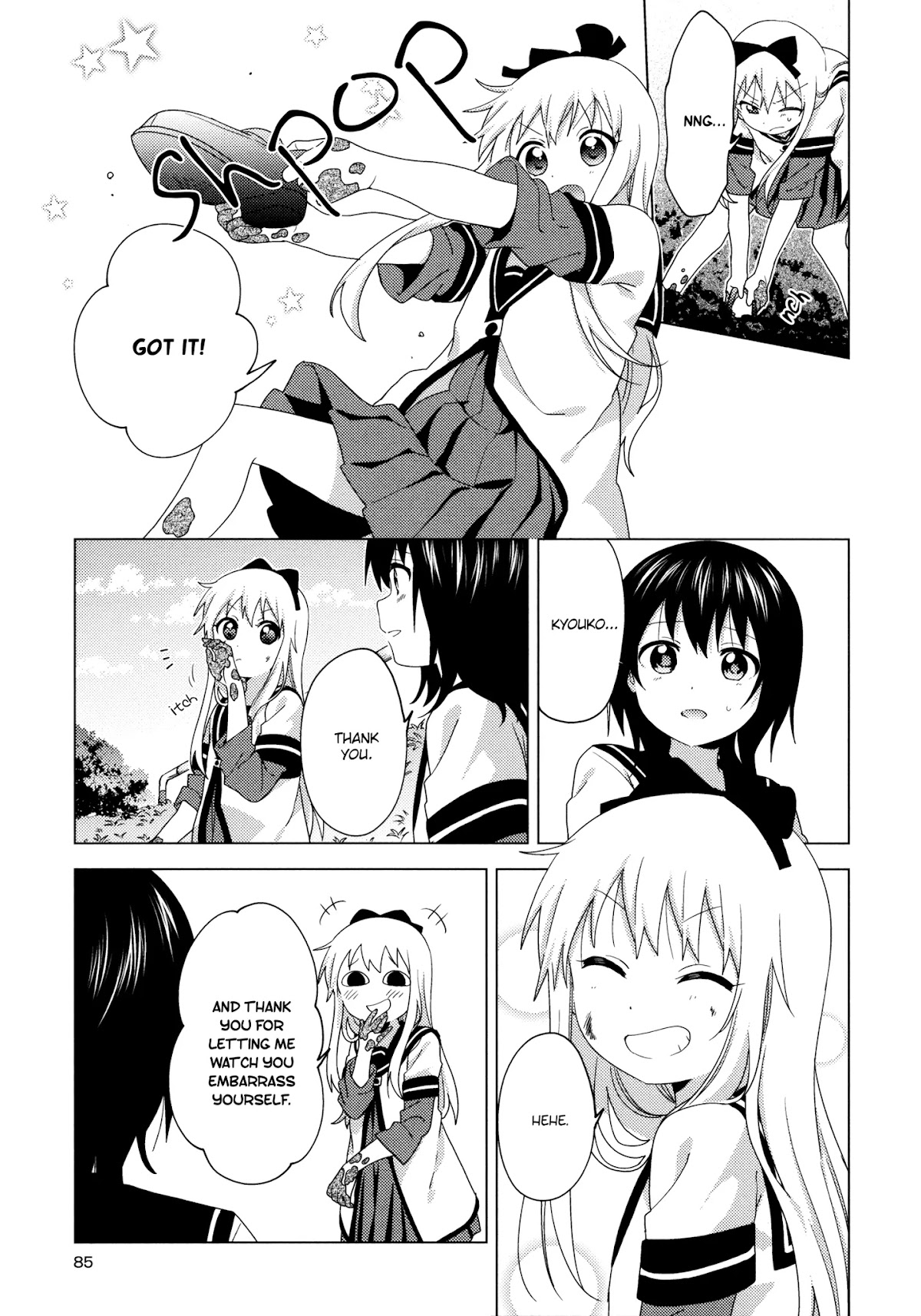 Yuru Yuri Chapter 144 page 11 - Chapter 144: It's Too Late, Go On Without Me!!