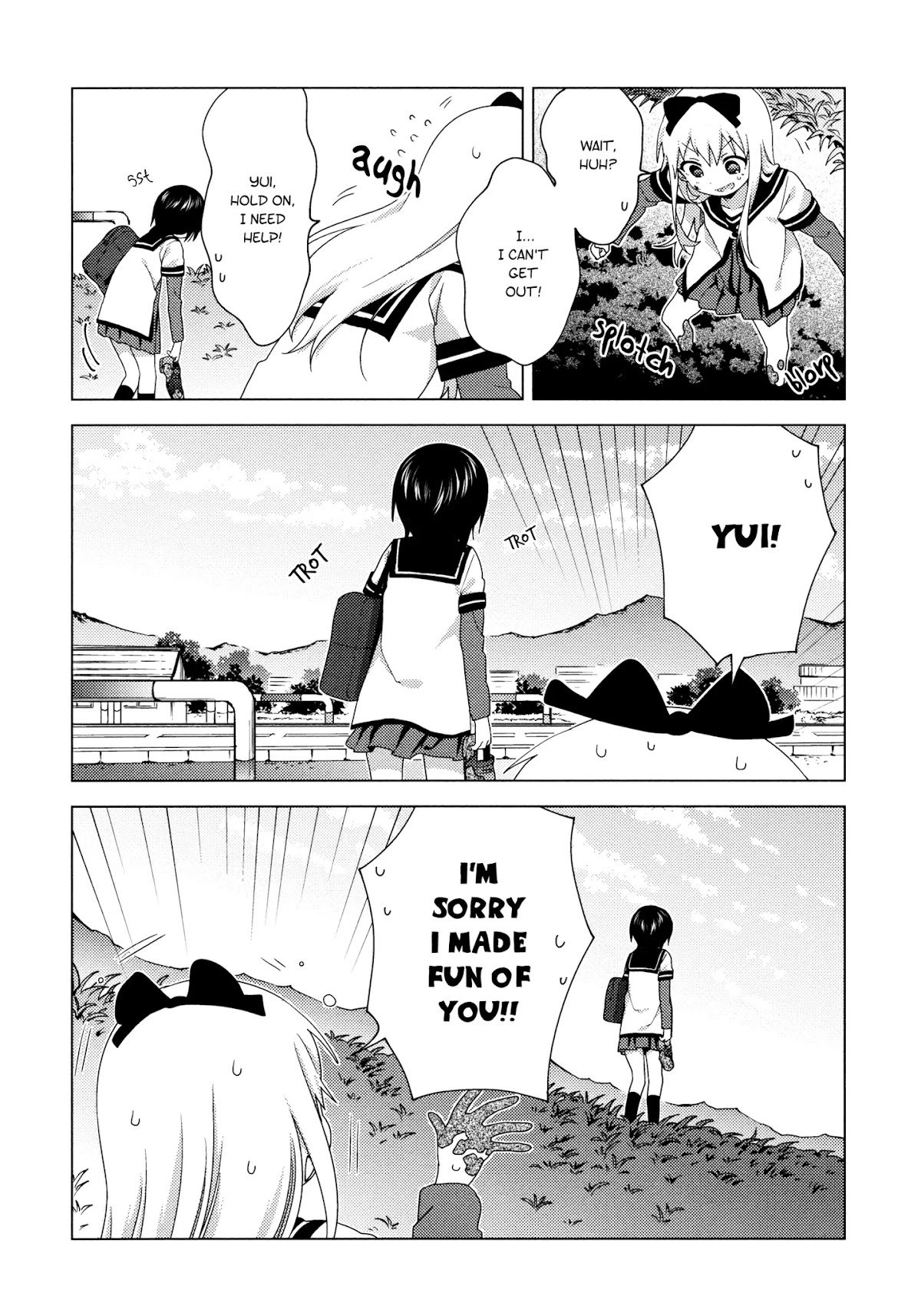 Yuru Yuri Chapter 144 page 12 - Chapter 144: It's Too Late, Go On Without Me!!