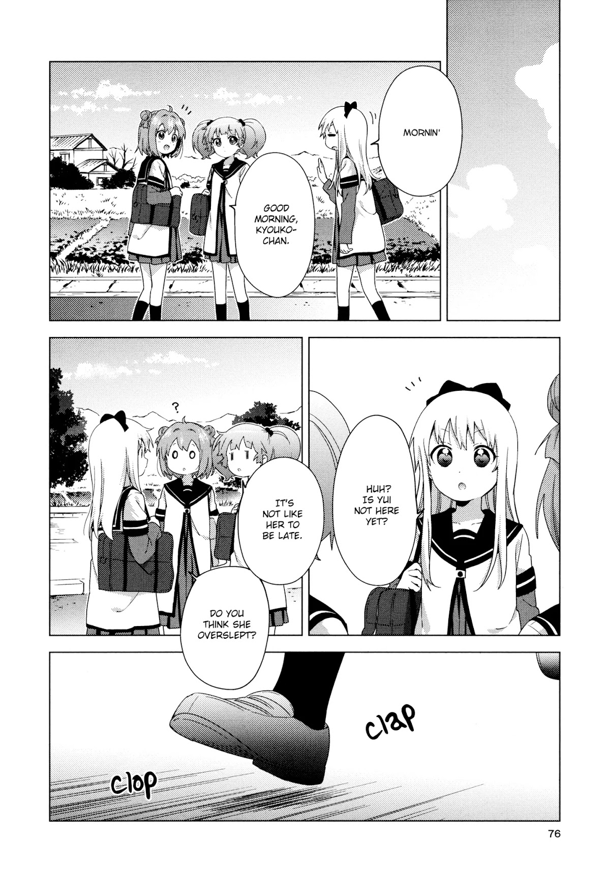 Yuru Yuri Chapter 144 page 2 - Chapter 144: It's Too Late, Go On Without Me!!