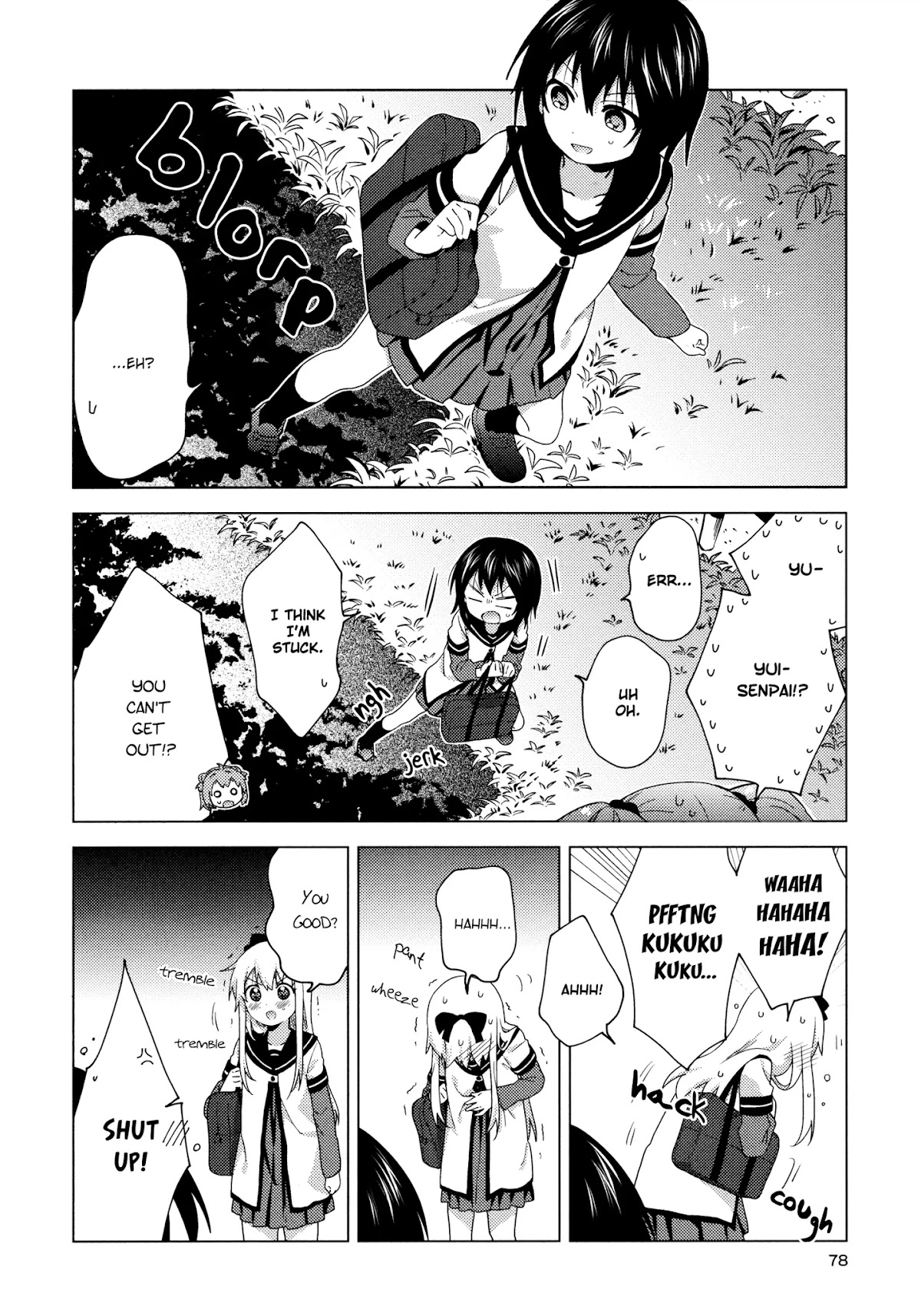 Yuru Yuri Chapter 144 page 4 - Chapter 144: It's Too Late, Go On Without Me!!