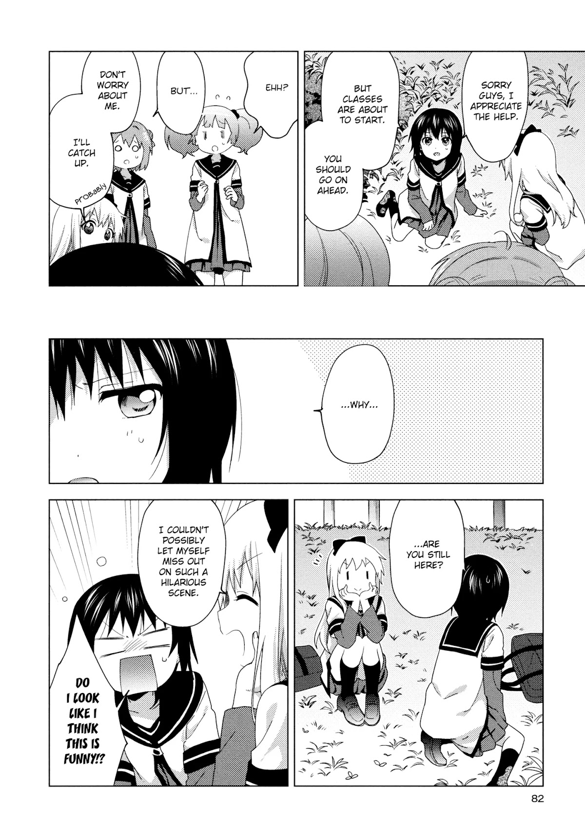 Yuru Yuri Chapter 144 page 8 - Chapter 144: It's Too Late, Go On Without Me!!