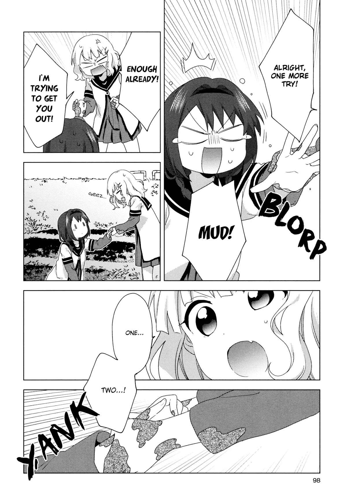 Yuru Yuri Chapter 145 page 10 - Chapter 145: It's Too Late, I'm Leaving You Behind!!