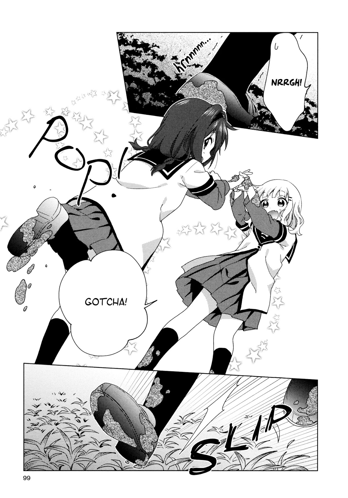 Yuru Yuri Chapter 145 page 11 - Chapter 145: It's Too Late, I'm Leaving You Behind!!