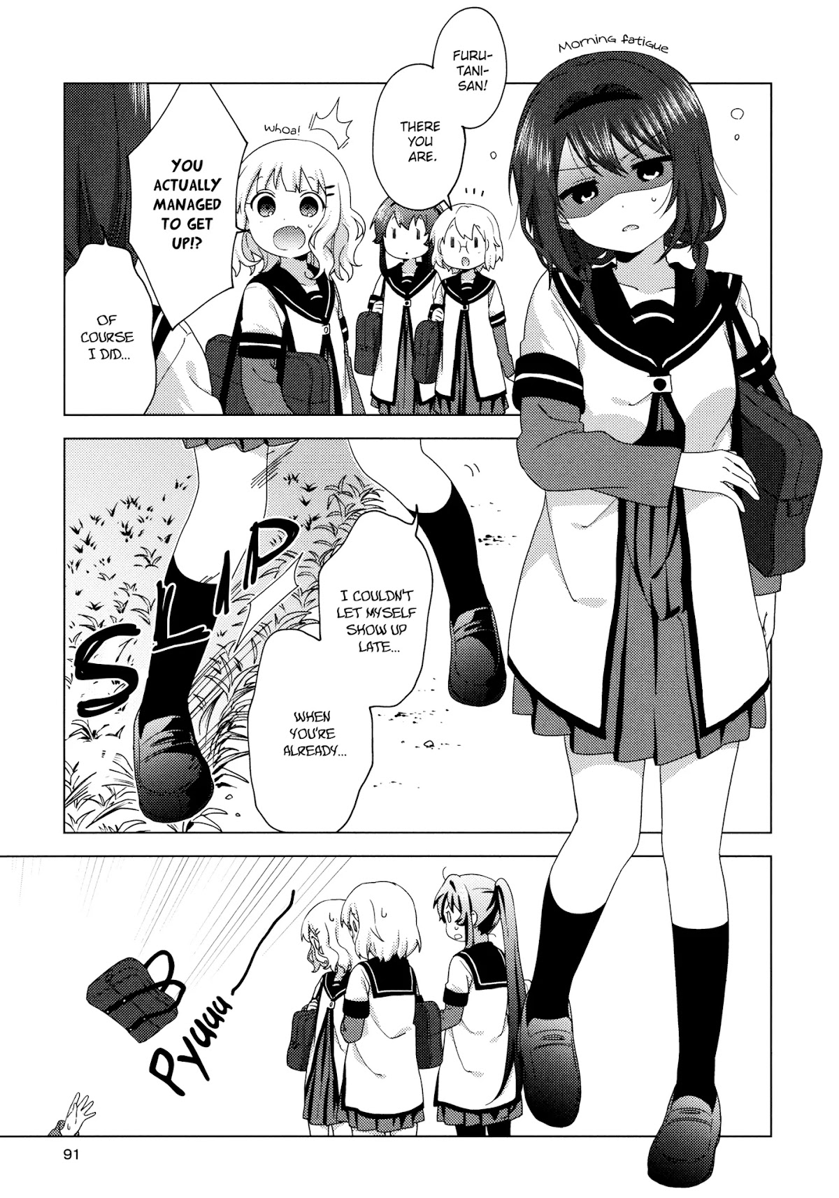 Yuru Yuri Chapter 145 page 3 - Chapter 145: It's Too Late, I'm Leaving You Behind!!