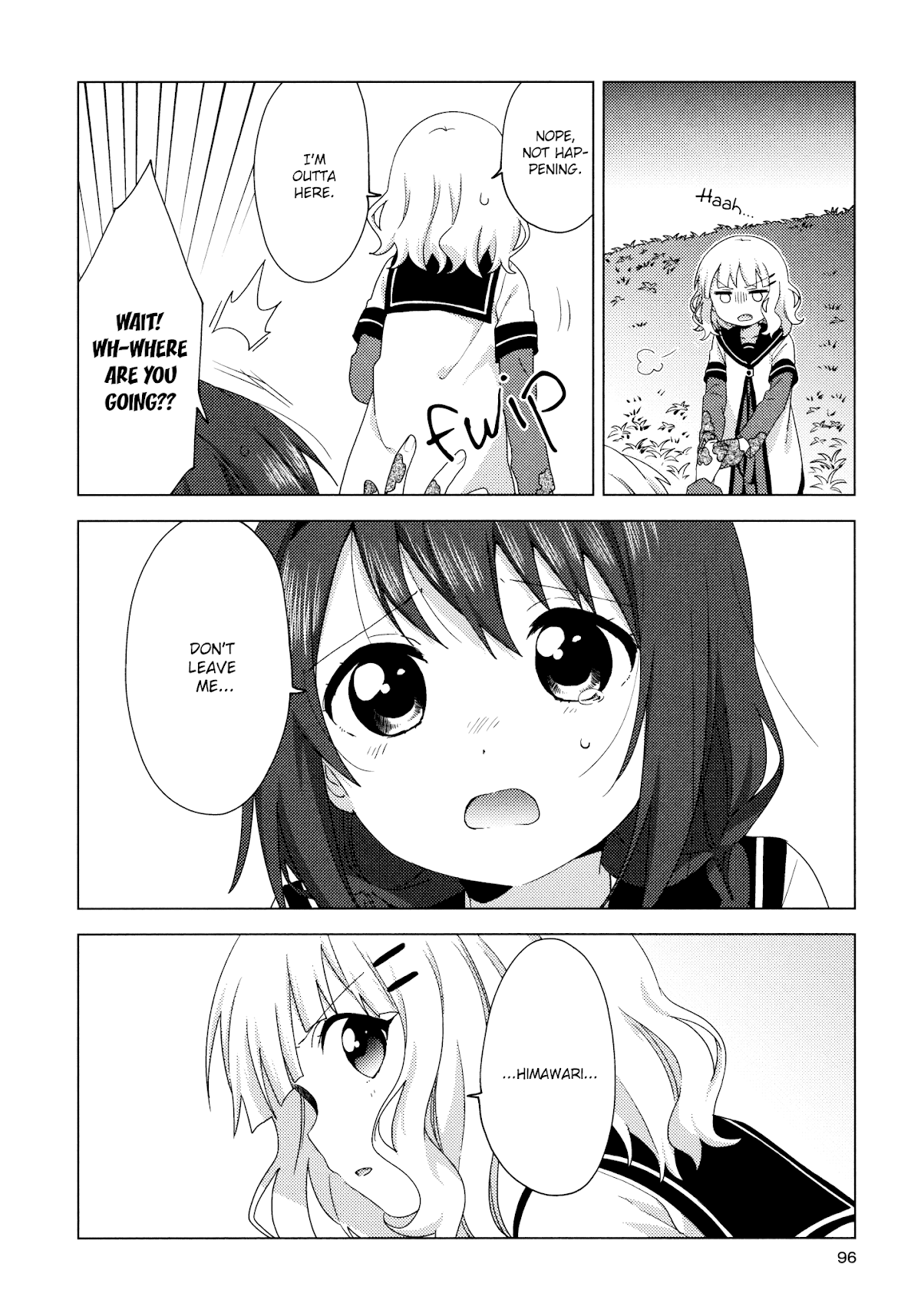 Yuru Yuri Chapter 145 page 8 - Chapter 145: It's Too Late, I'm Leaving You Behind!!
