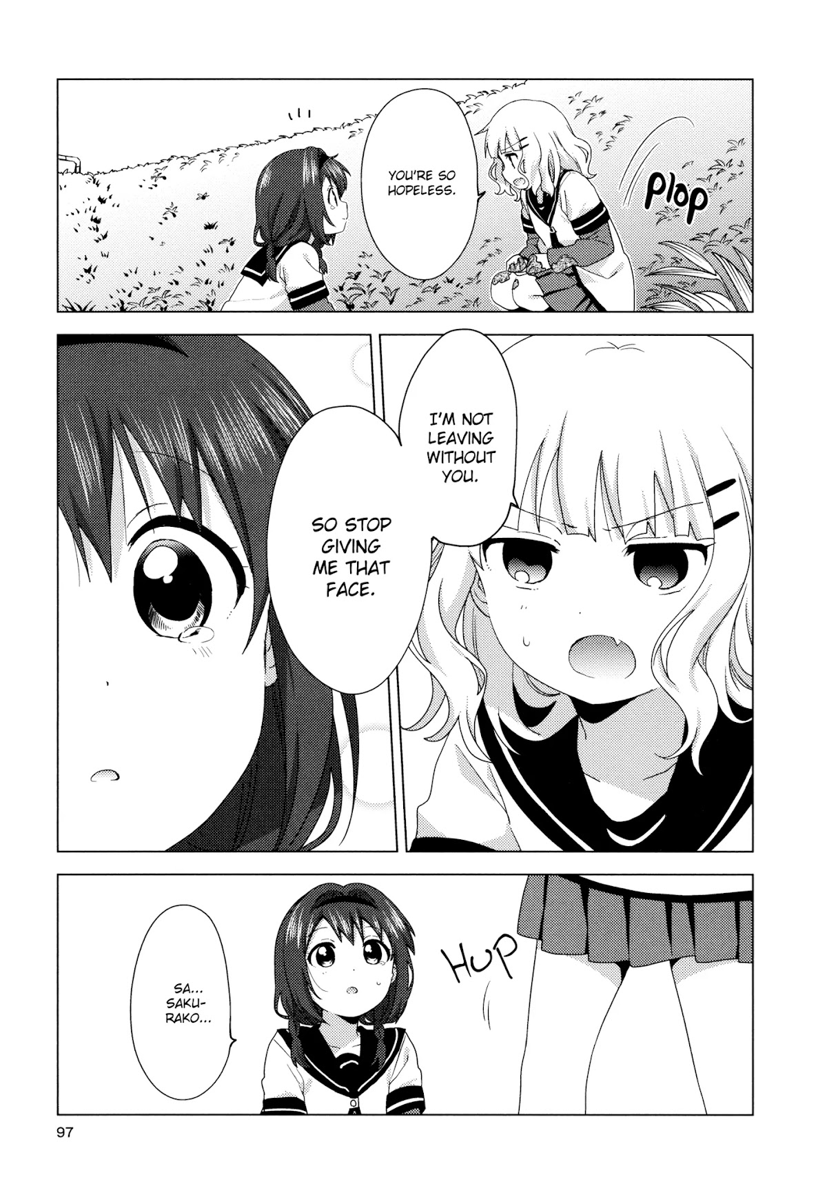Yuru Yuri Chapter 145 page 9 - Chapter 145: It's Too Late, I'm Leaving You Behind!!