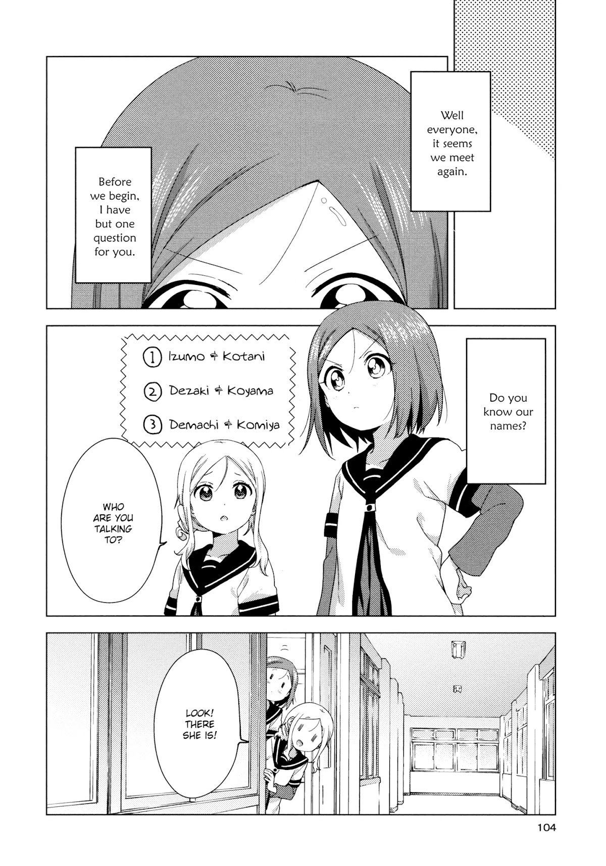 Yuru Yuri Chapter 146 page 2 - Chapter 146: When The Three Of Us Get Together, It's Very Noisy
