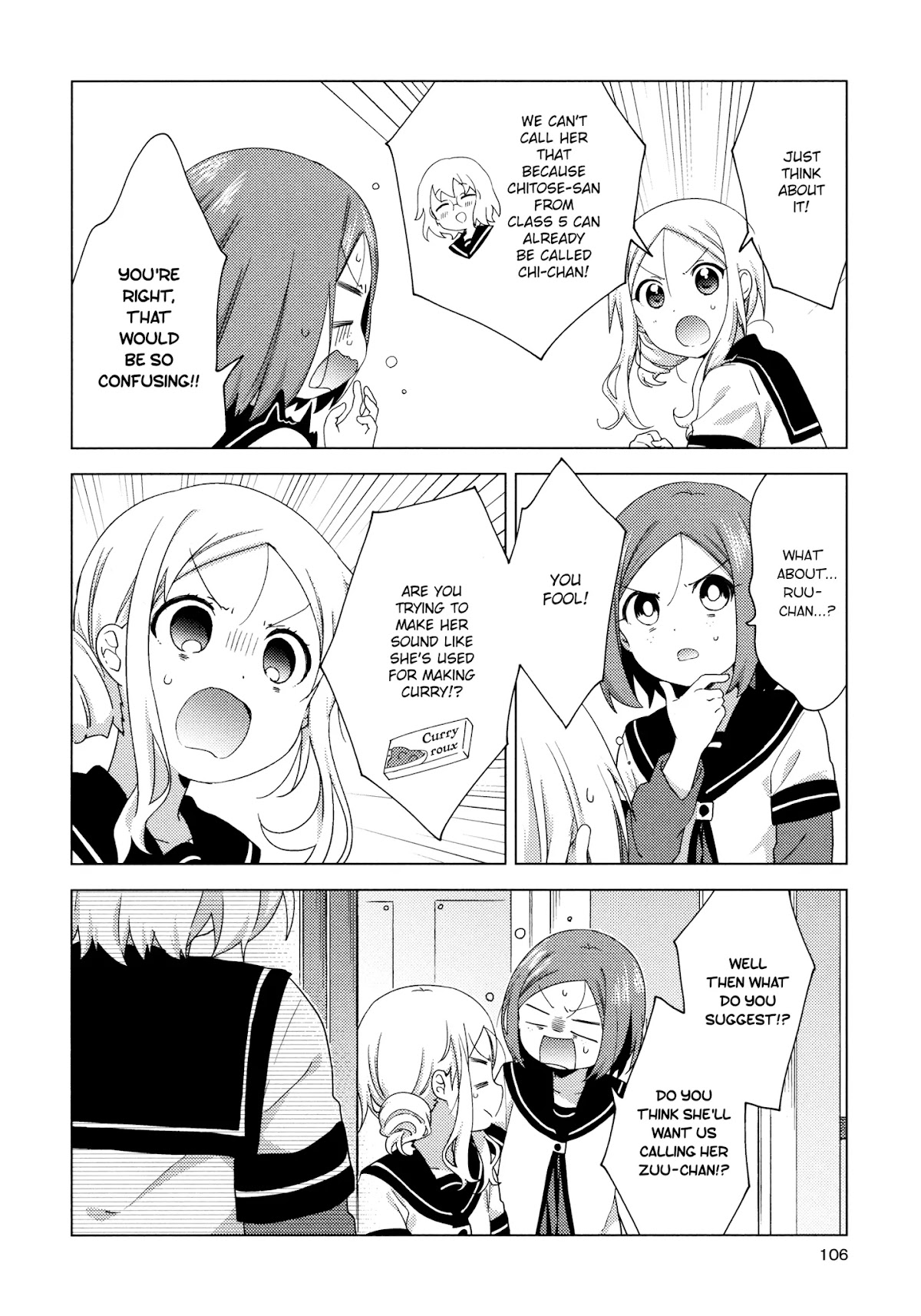 Yuru Yuri Chapter 146 page 4 - Chapter 146: When The Three Of Us Get Together, It's Very Noisy