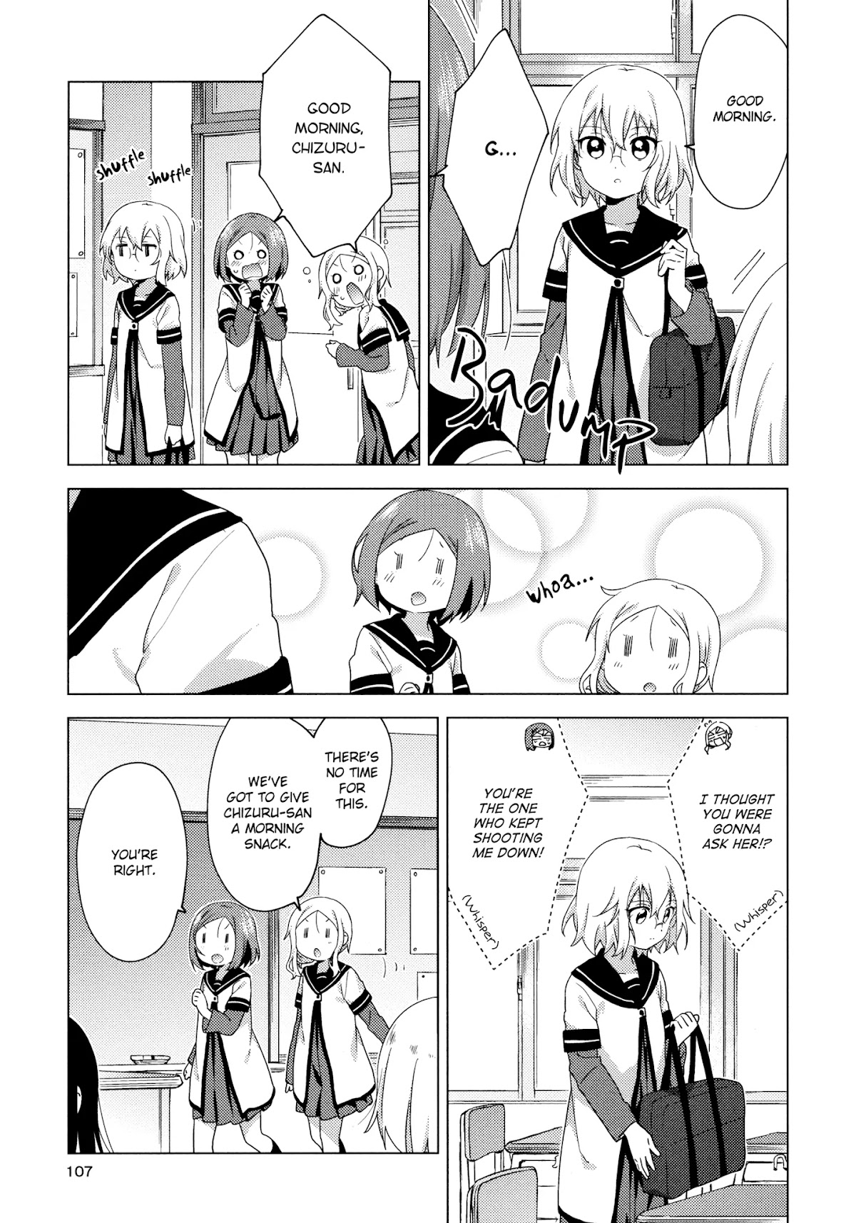 Yuru Yuri Chapter 146 page 5 - Chapter 146: When The Three Of Us Get Together, It's Very Noisy