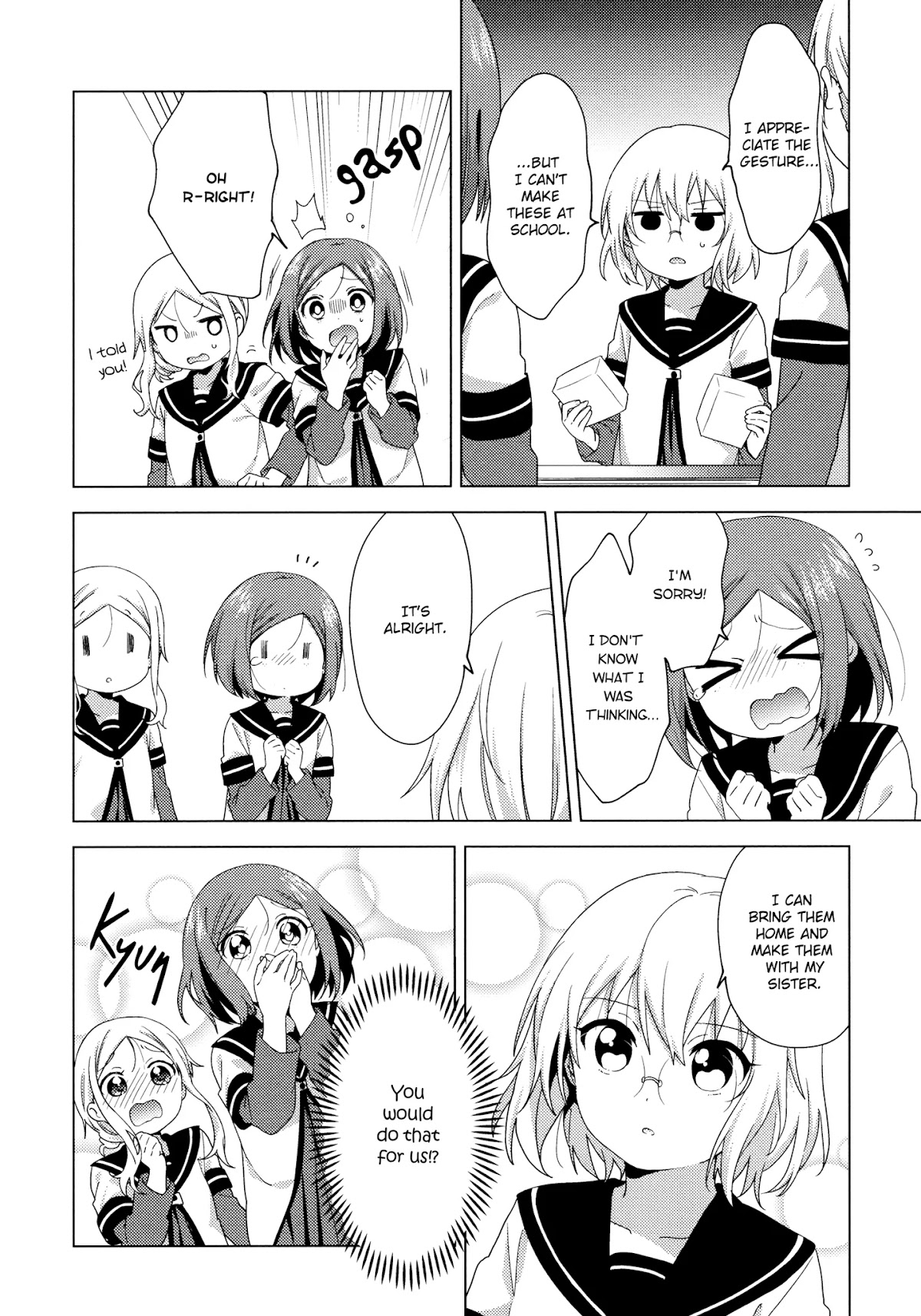 Yuru Yuri Chapter 146 page 8 - Chapter 146: When The Three Of Us Get Together, It's Very Noisy