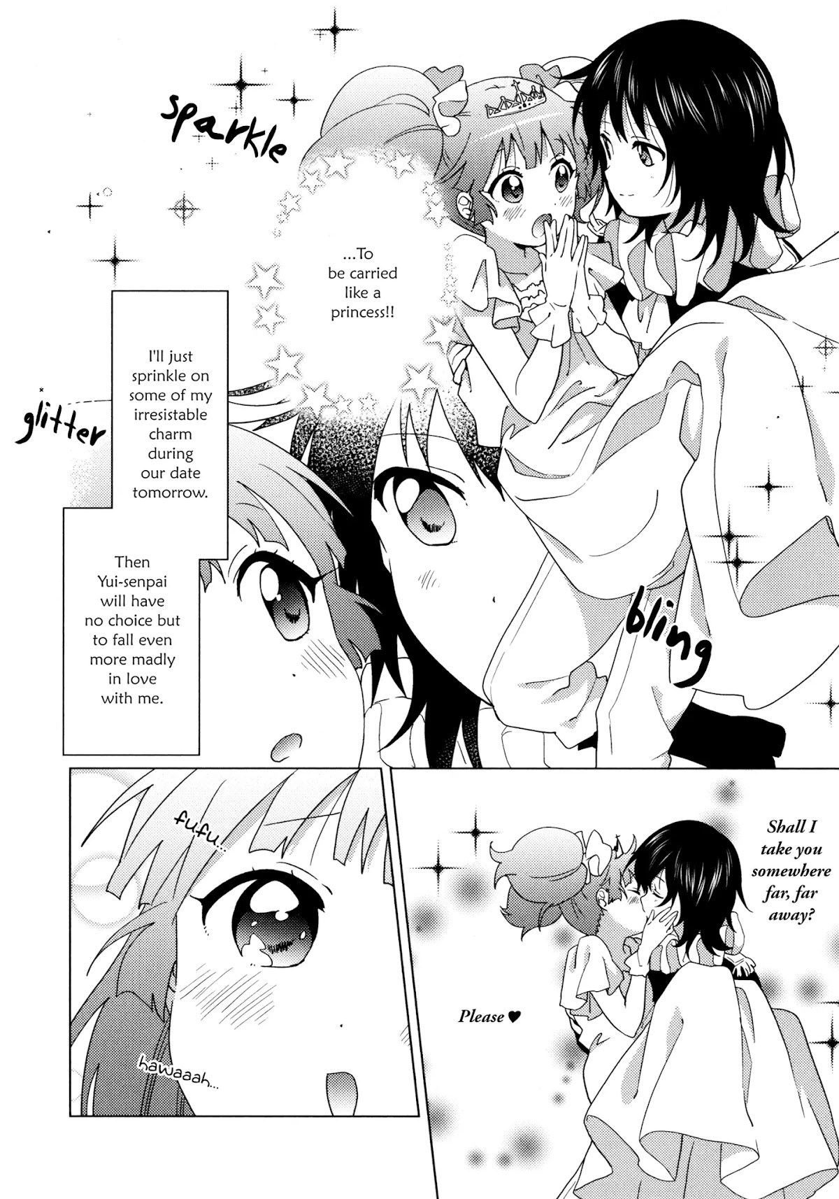Yuru Yuri Chapter 148.5 page 7 - Chapter 148.5: Until You're A Princess