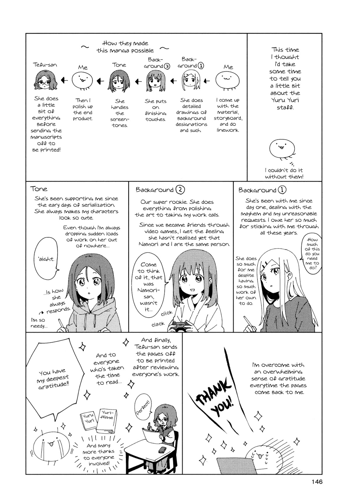 Yuru Yuri Chapter 148.8 page 6 - Chapter 148.8: Volume 18 Extras