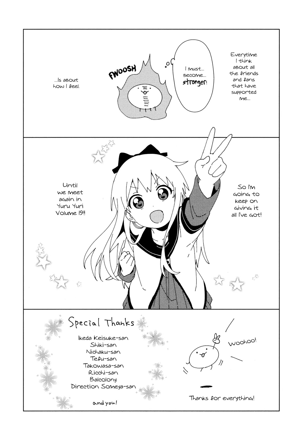 Yuru Yuri Chapter 148.8 page 7 - Chapter 148.8: Volume 18 Extras