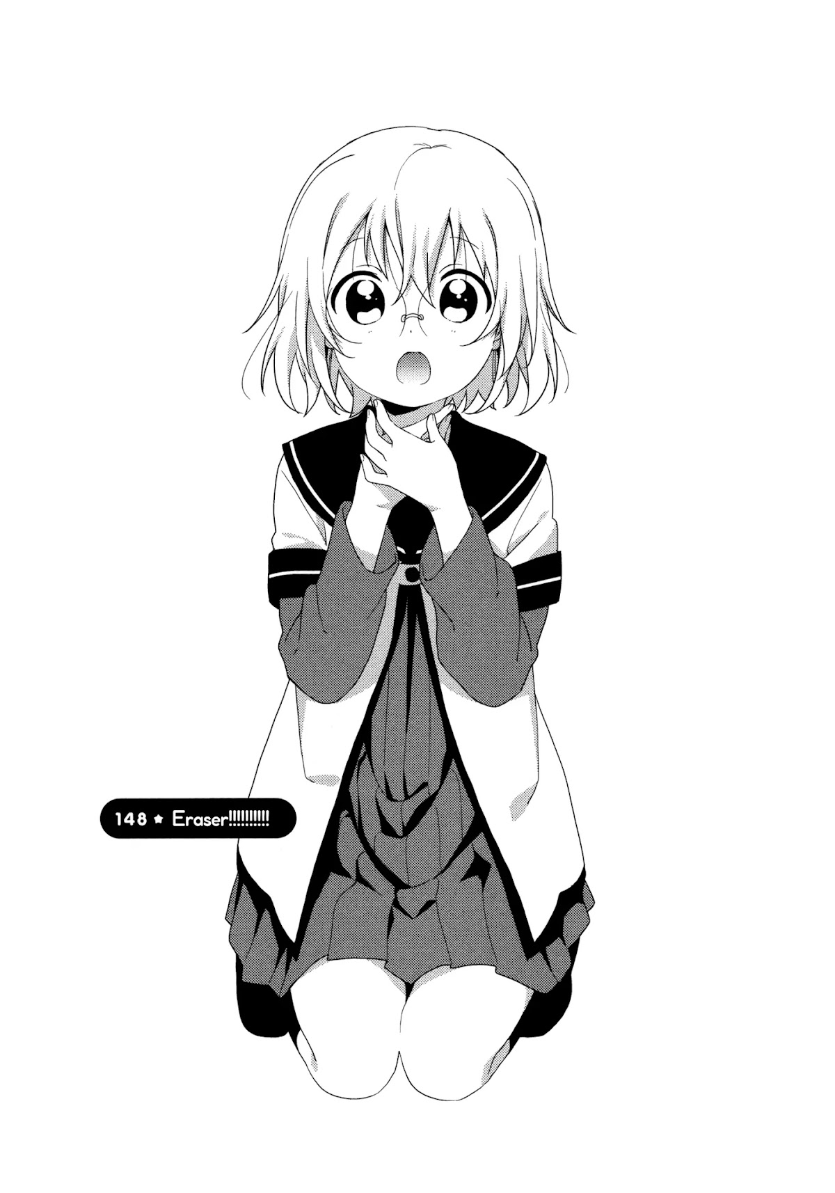 Yuru Yuri Chapter 148 page 1 - Chapter 148: Eraser!!!!!!!!!!