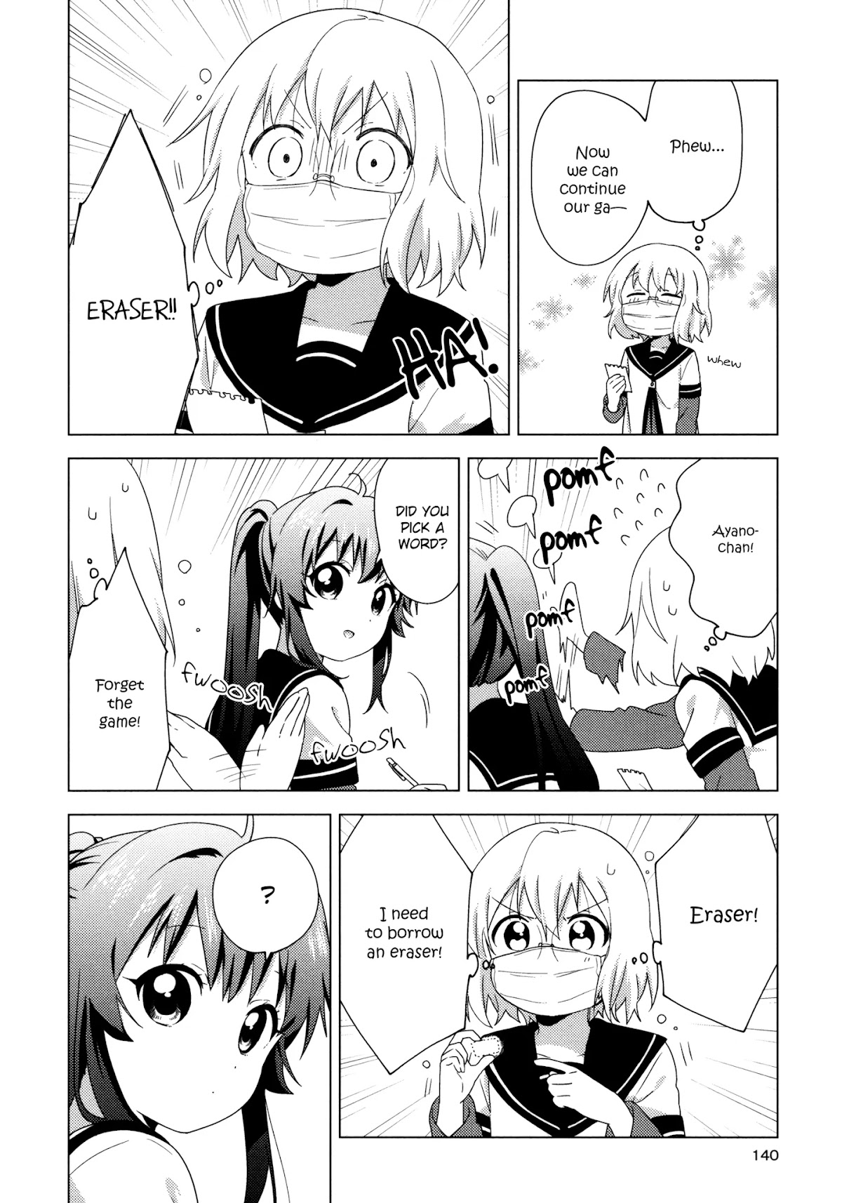 Yuru Yuri Chapter 148 page 10 - Chapter 148: Eraser!!!!!!!!!!