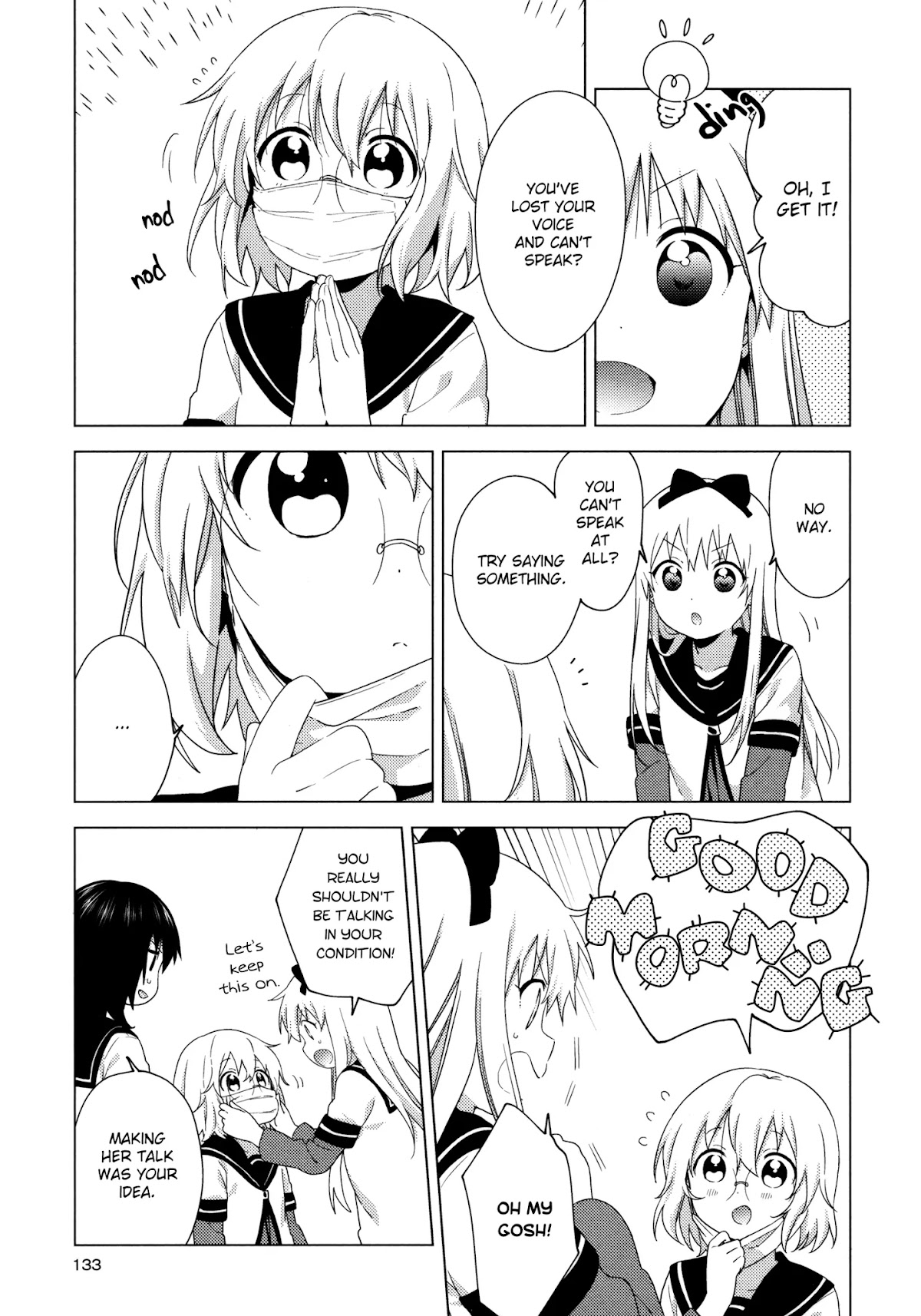 Yuru Yuri Chapter 148 page 3 - Chapter 148: Eraser!!!!!!!!!!
