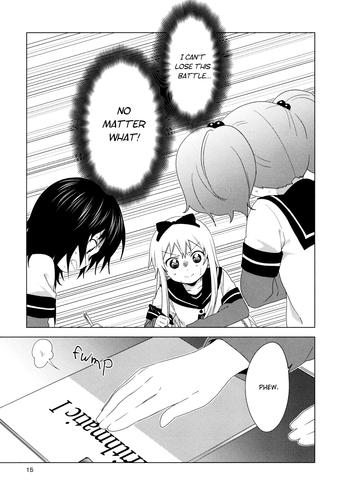 Yuru Yuri Chapter 149 page 11 - Chapter 149: Operation Homework Repulsion Is A Go!