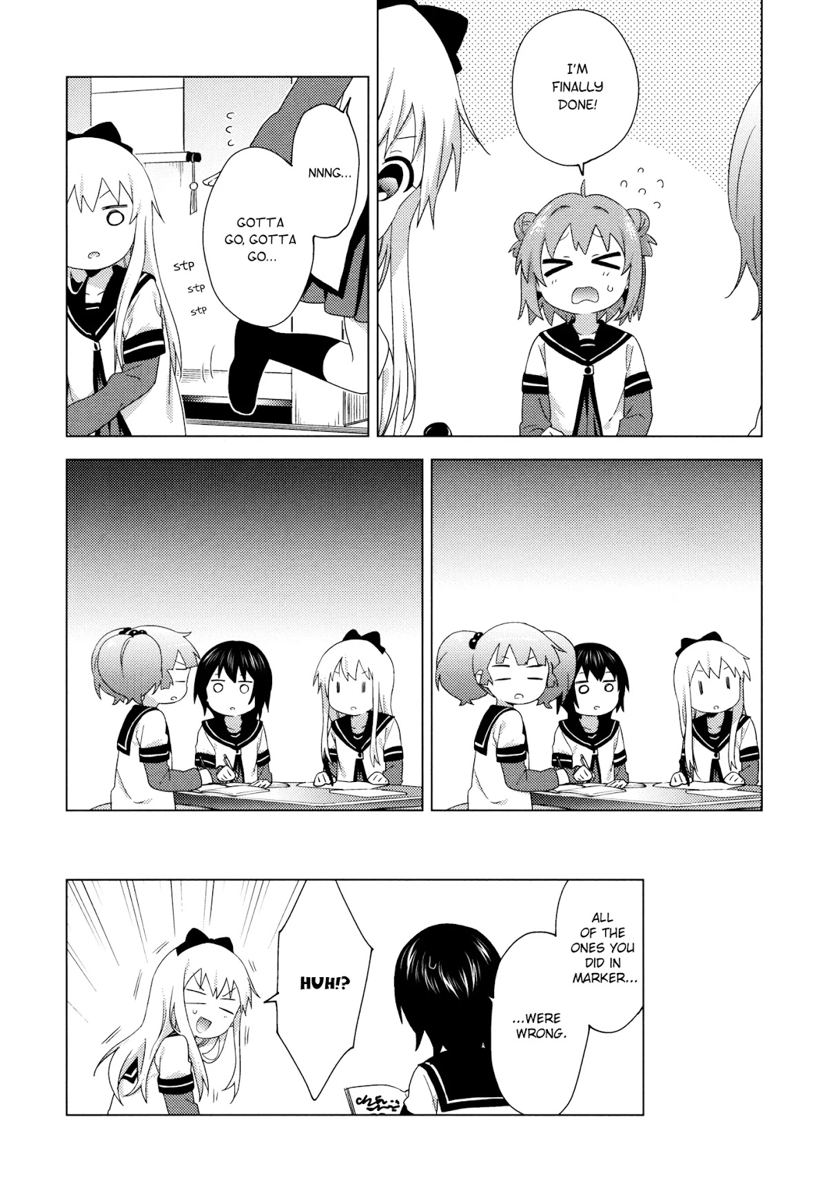 Yuru Yuri Chapter 149 page 12 - Chapter 149: Operation Homework Repulsion Is A Go!