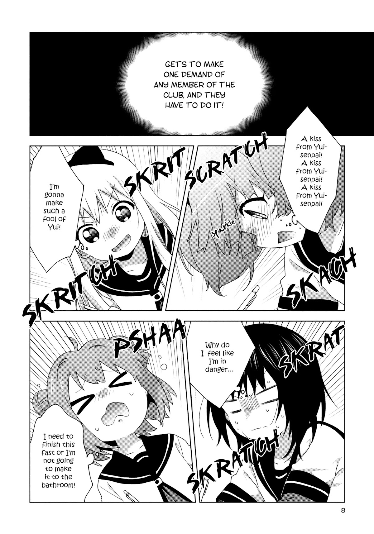 Yuru Yuri Chapter 149 page 4 - Chapter 149: Operation Homework Repulsion Is A Go!