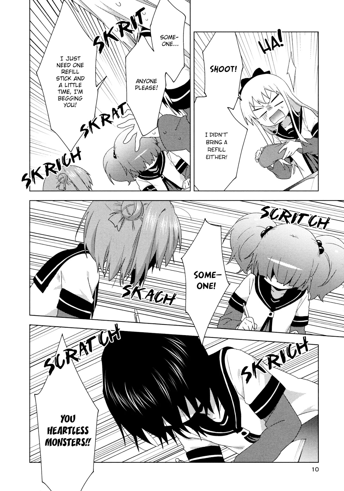 Yuru Yuri Chapter 149 page 6 - Chapter 149: Operation Homework Repulsion Is A Go!