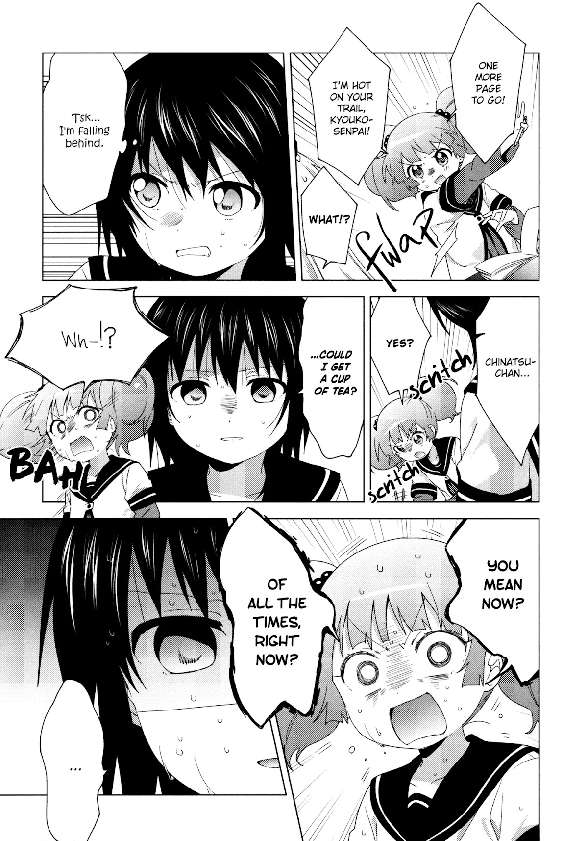 Yuru Yuri Chapter 149 page 7 - Chapter 149: Operation Homework Repulsion Is A Go!