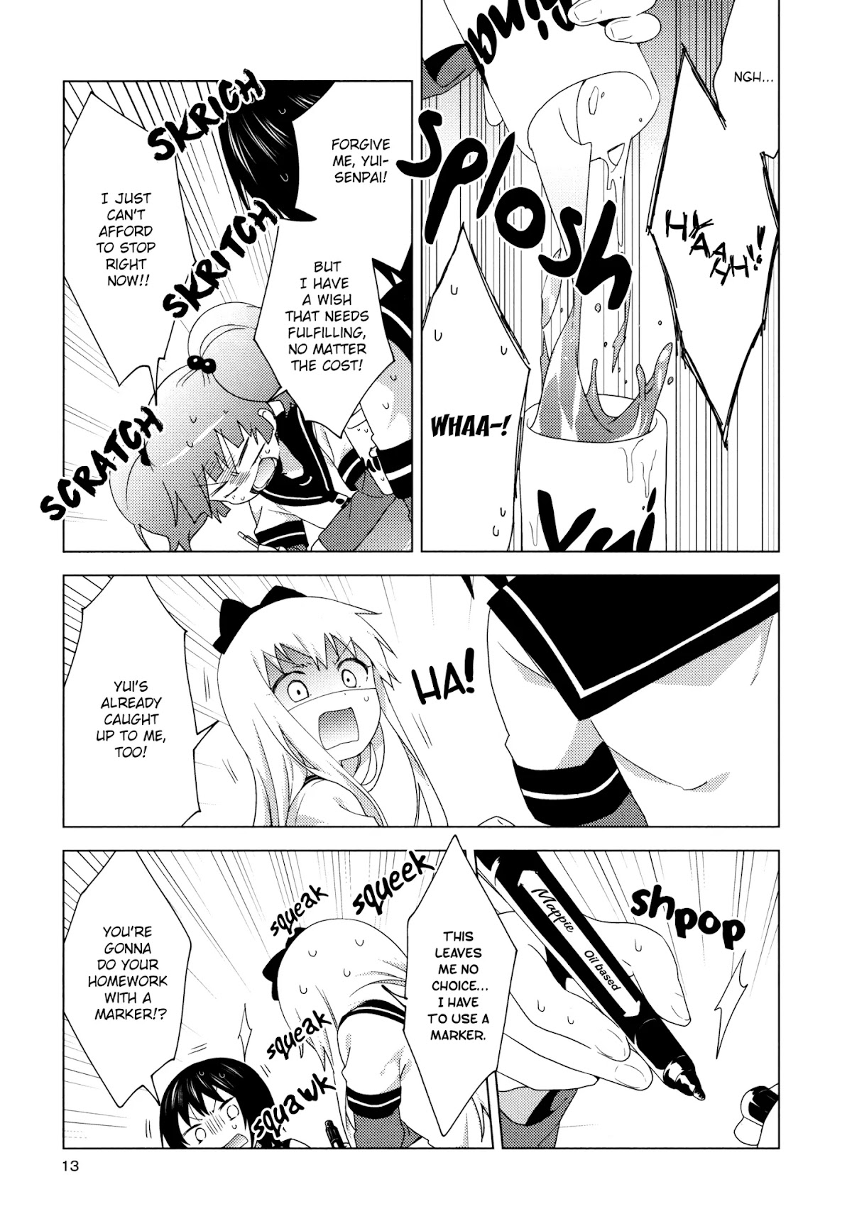 Yuru Yuri Chapter 149 page 9 - Chapter 149: Operation Homework Repulsion Is A Go!