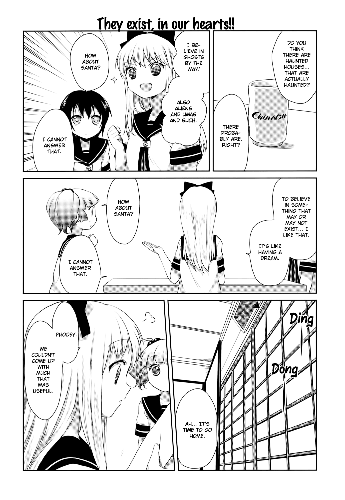Yuru Yuri Chapter 15 page 10 - Chapter 15: Yryr Horror Show