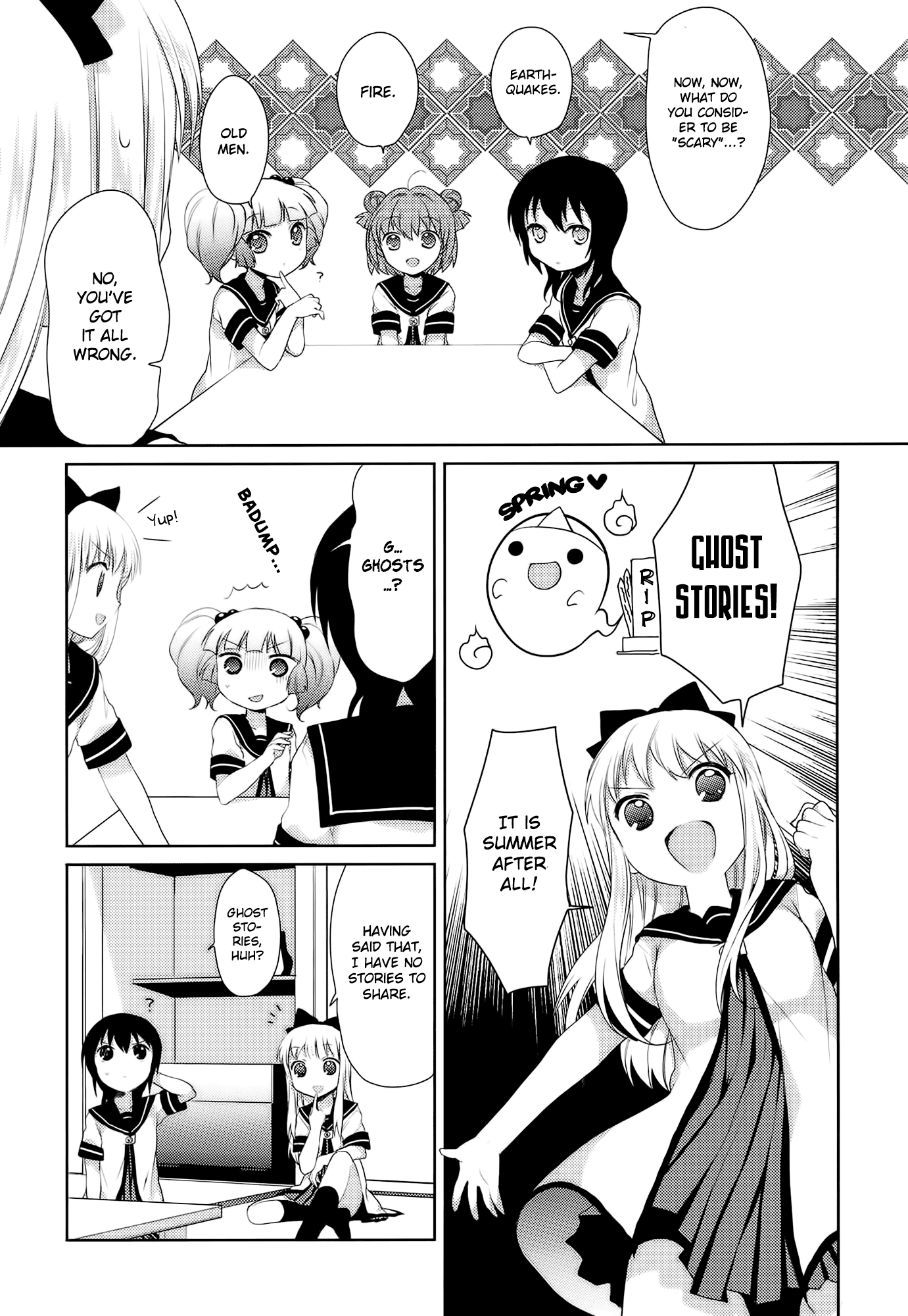 Yuru Yuri Chapter 15 page 3 - Chapter 15: Yryr Horror Show