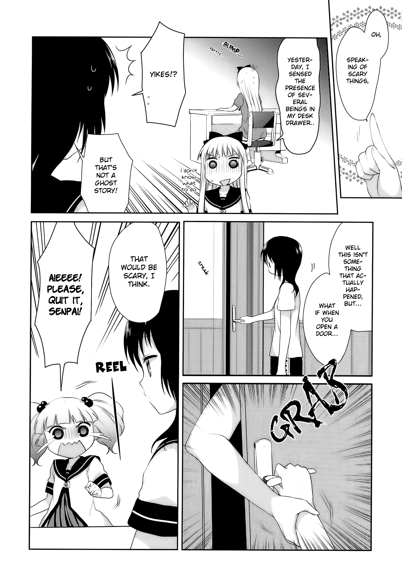 Yuru Yuri Chapter 15 page 4 - Chapter 15: Yryr Horror Show