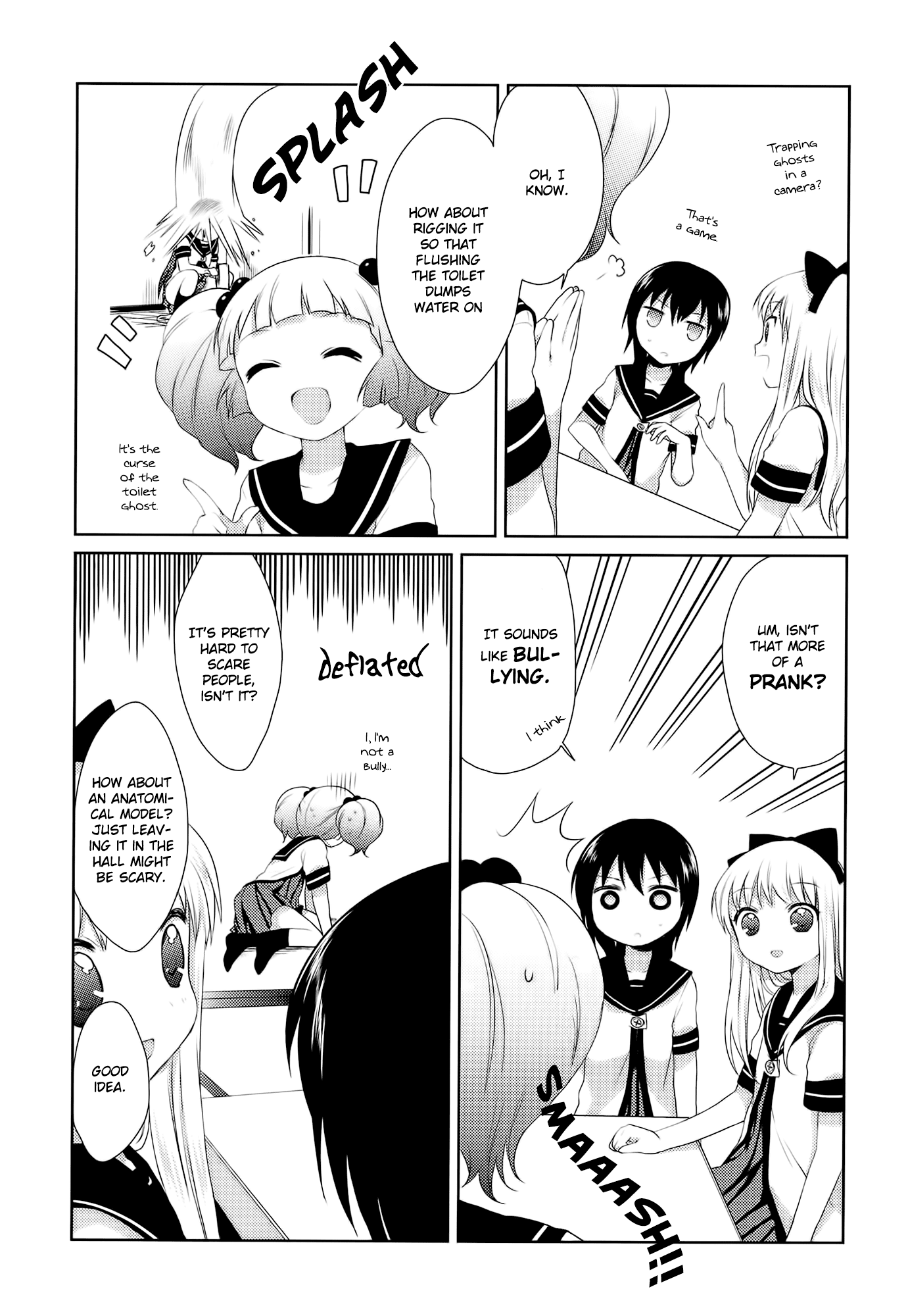 Yuru Yuri Chapter 15 page 7 - Chapter 15: Yryr Horror Show