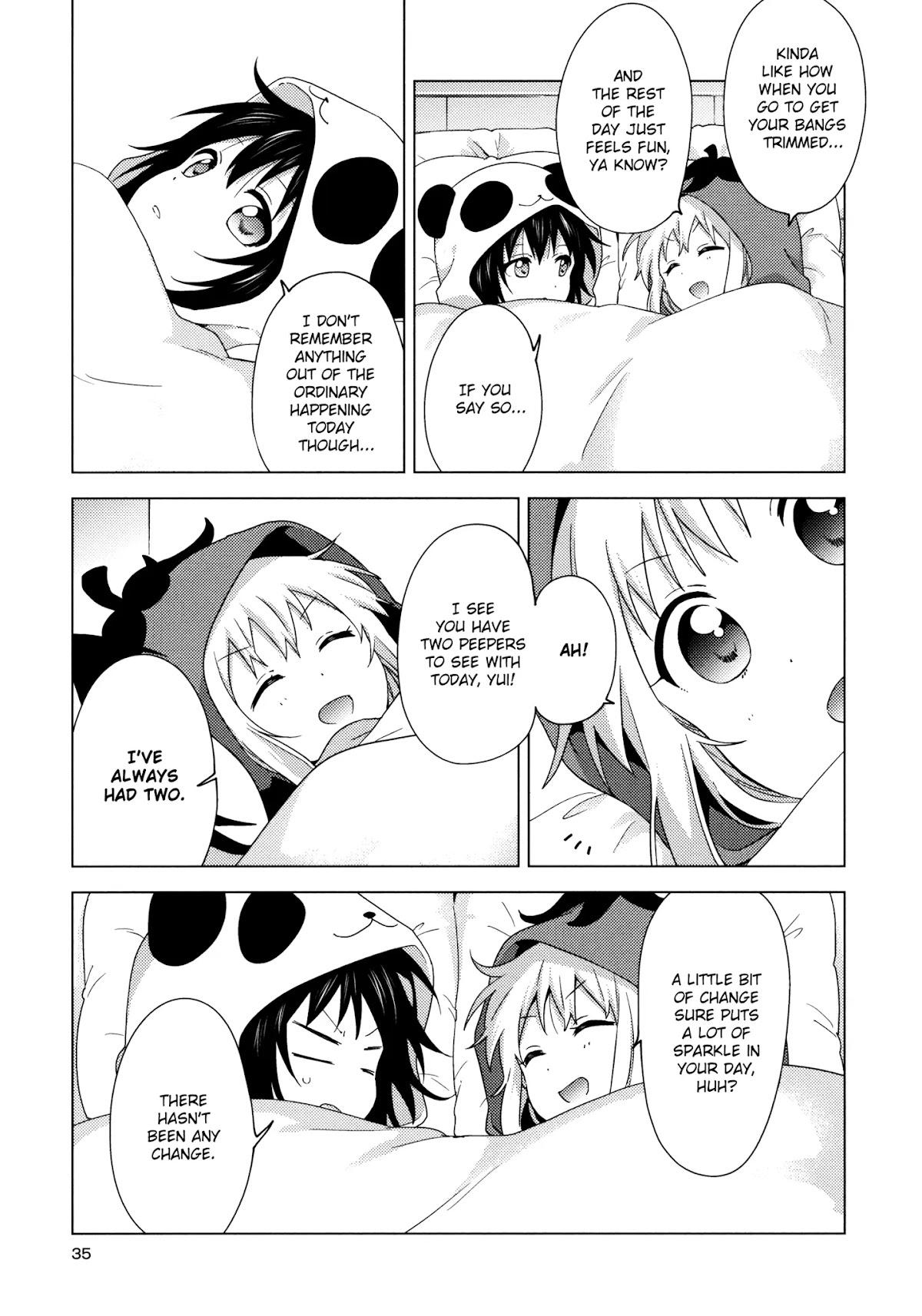 Yuru Yuri Chapter 151 page 3 - Chapter 151: Something Feels Different Today