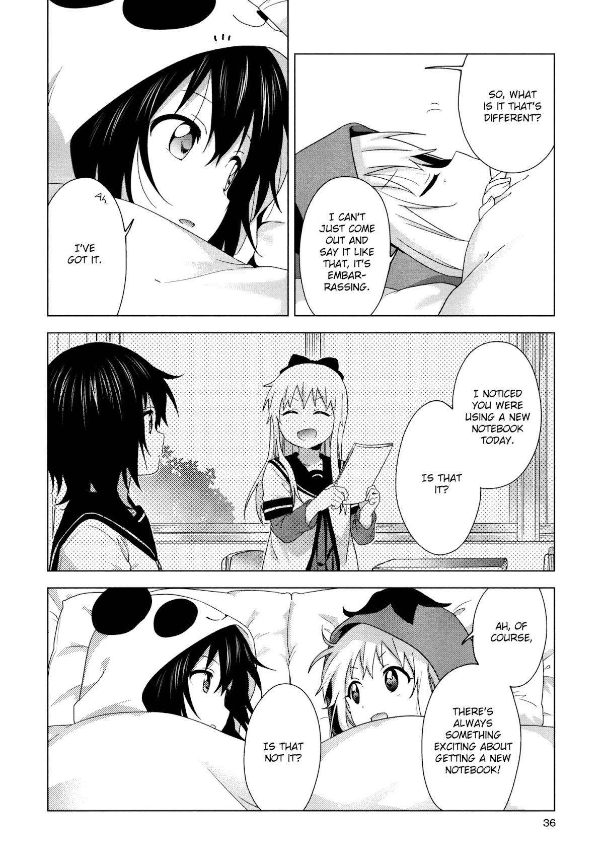 Yuru Yuri Chapter 151 page 4 - Chapter 151: Something Feels Different Today
