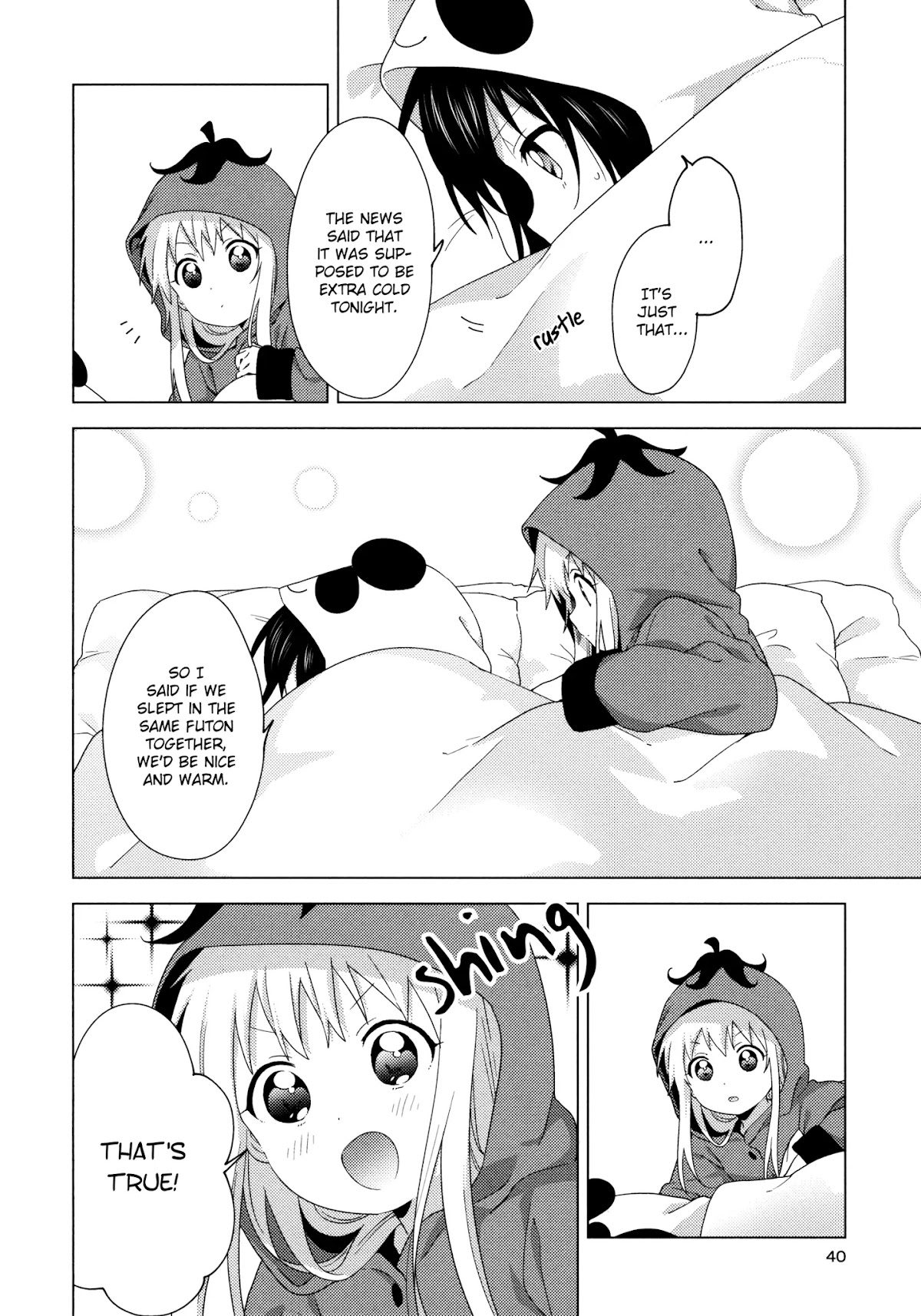 Yuru Yuri Chapter 151 page 8 - Chapter 151: Something Feels Different Today