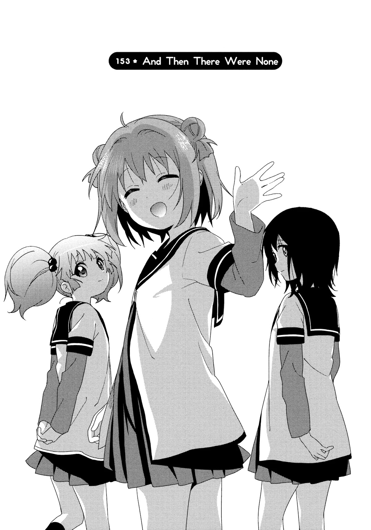 Yuru Yuri Chapter 153 page 1 - Chapter 153: And Then There Were None