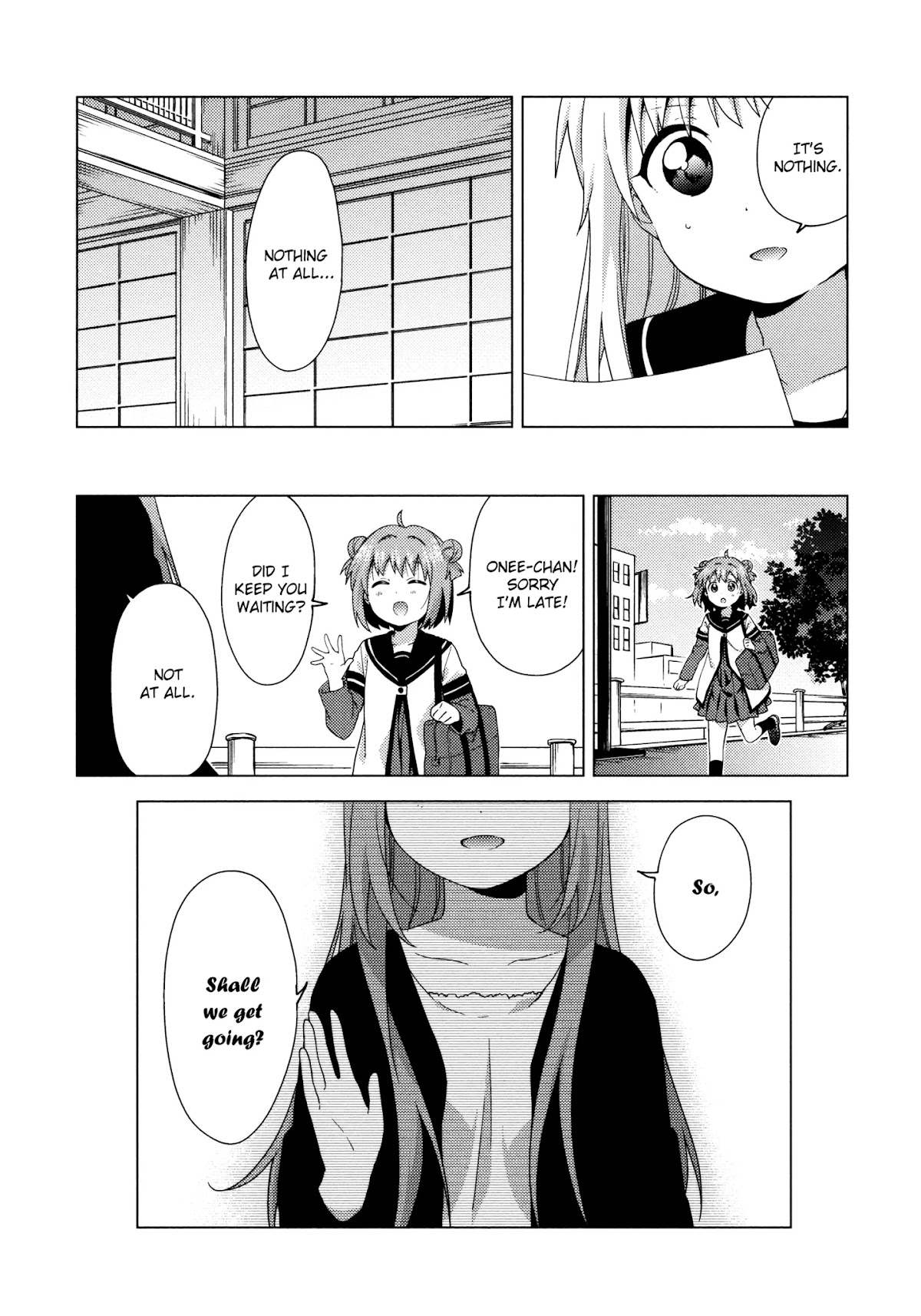 Yuru Yuri Chapter 155 page 12 - Chapter 155: All Seeing Eye