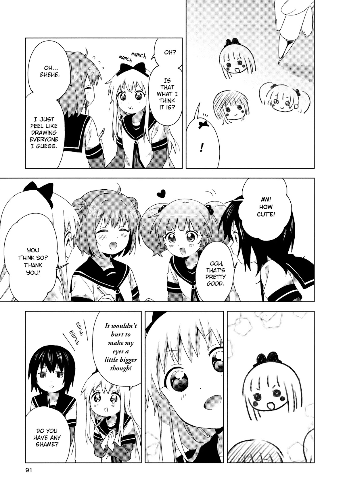Yuru Yuri Chapter 155 page 3 - Chapter 155: All Seeing Eye