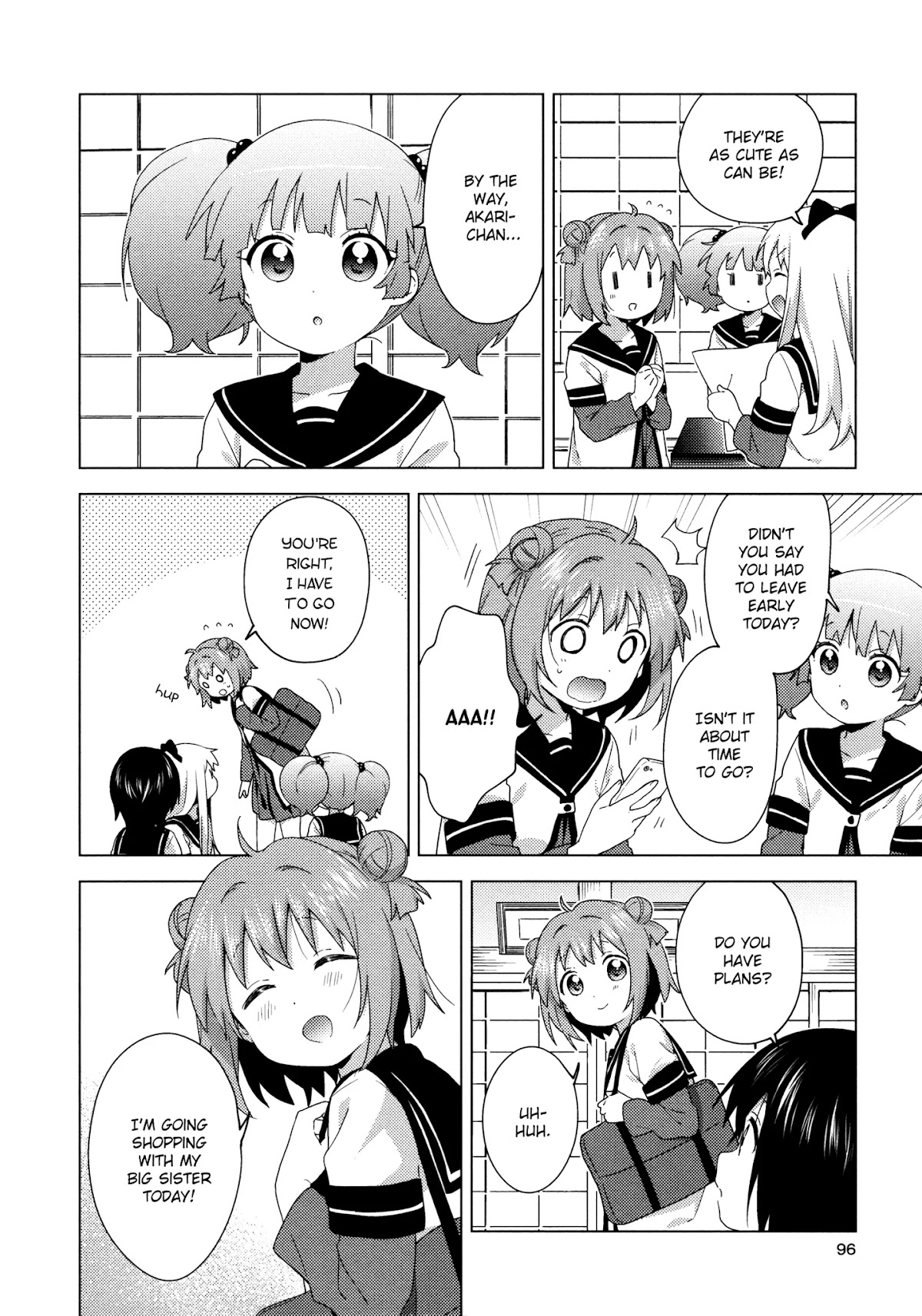 Yuru Yuri Chapter 155 page 8 - Chapter 155: All Seeing Eye