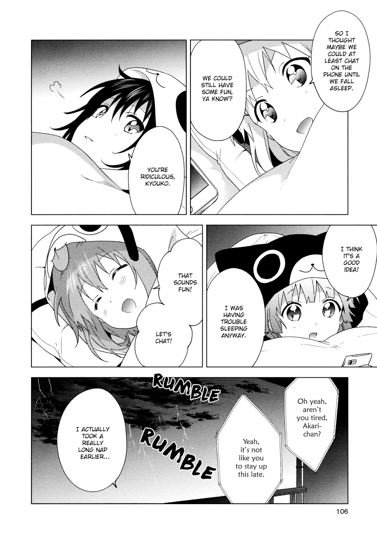 Yuru Yuri Chapter 156 page 4 - Chapter 156: Weathering With YuruYuri