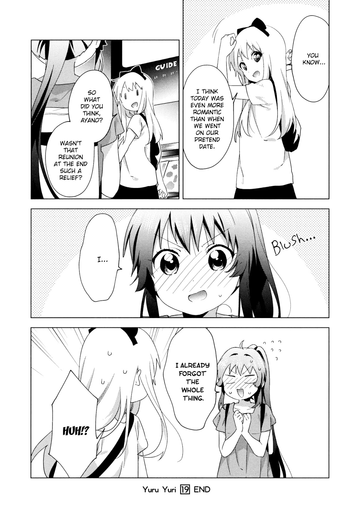 Yuru Yuri Chapter 158 page 12 - Chapter 158: The Perplexity of Sugiura Ayano